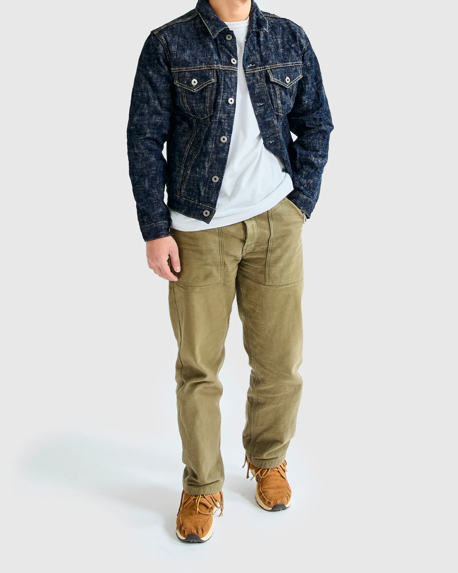 02527P "Kasuri" 17oz Slub Selvedge Denim Jacket - Image 12