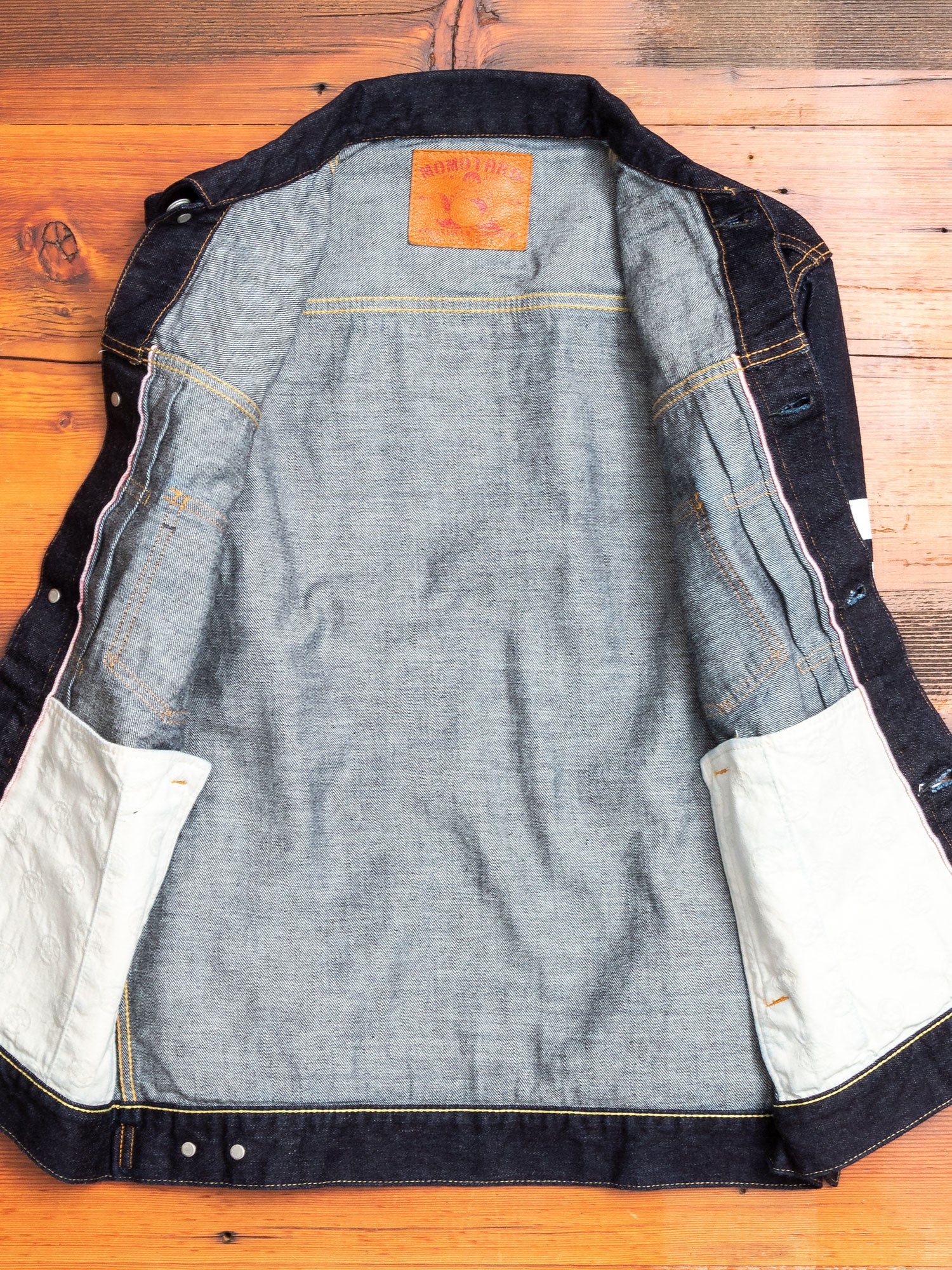03-051 "Going to Battle" 12oz Selvedge Denim Jacket - Image 8