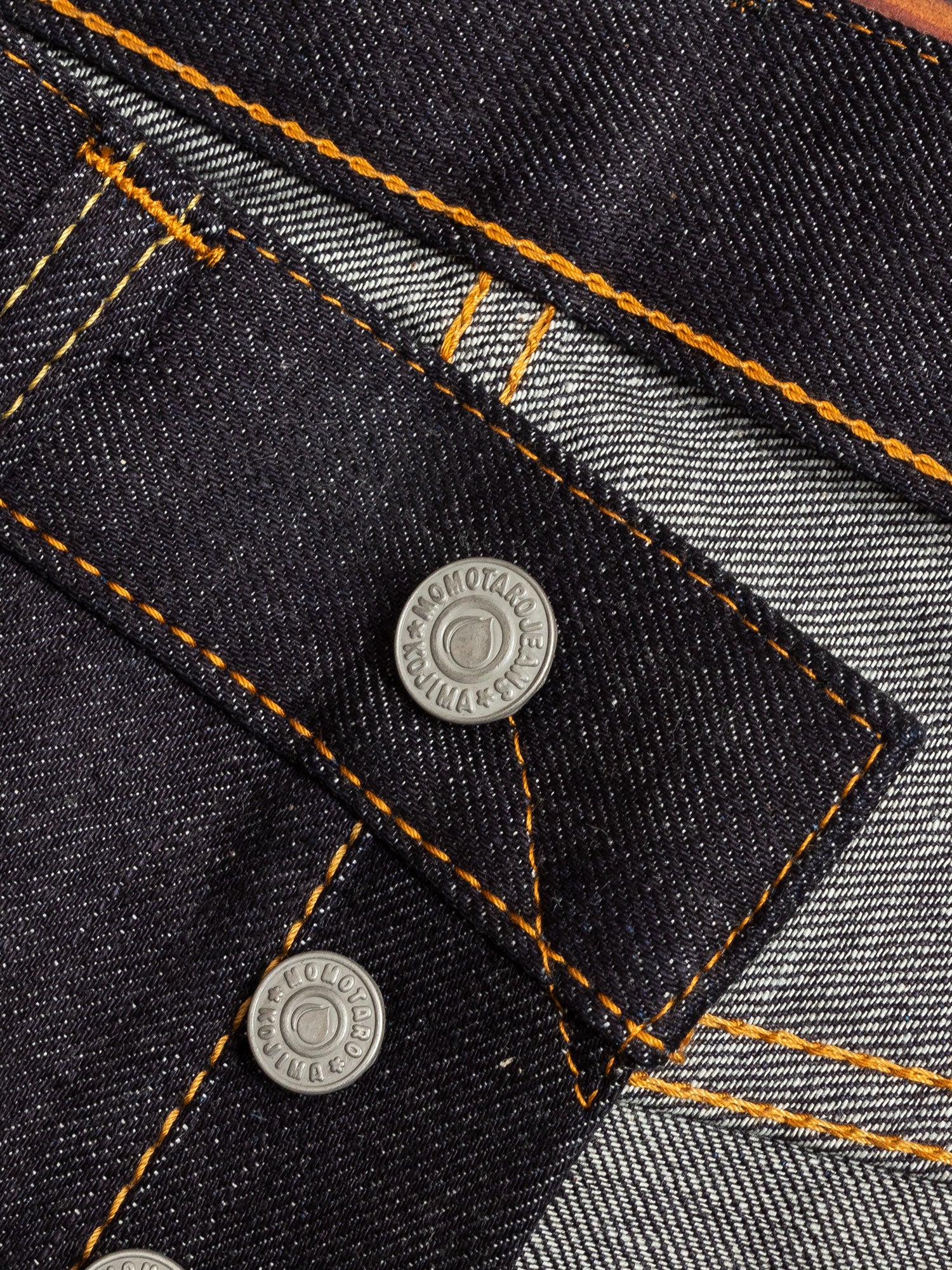 0605-12SP 12oz Selvedge Denim - Natural Tapered Fit - Image 7