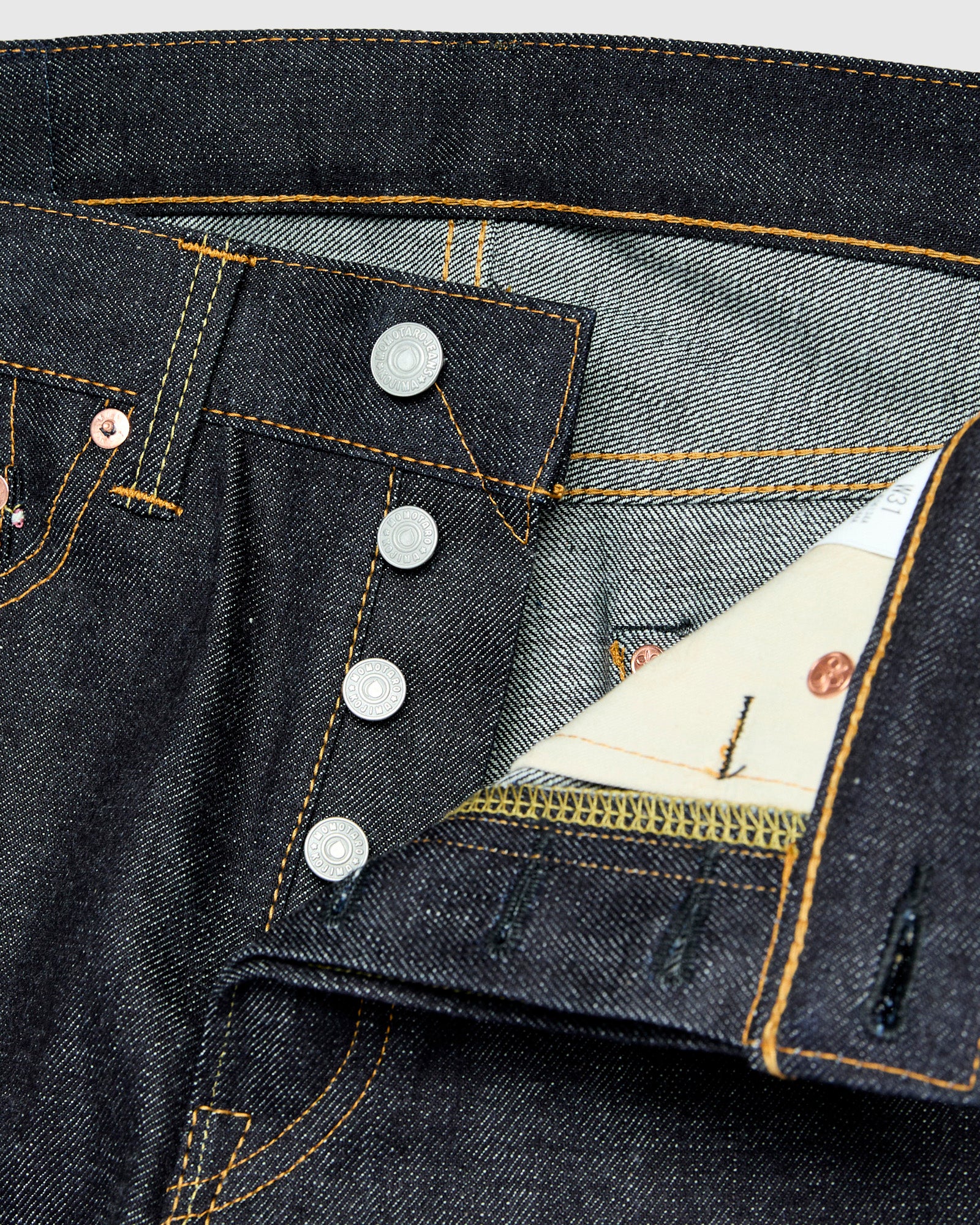 0605-13SP "Going to Battle" 13oz Selvedge Denim - Natural Tapered Fit - Image 7