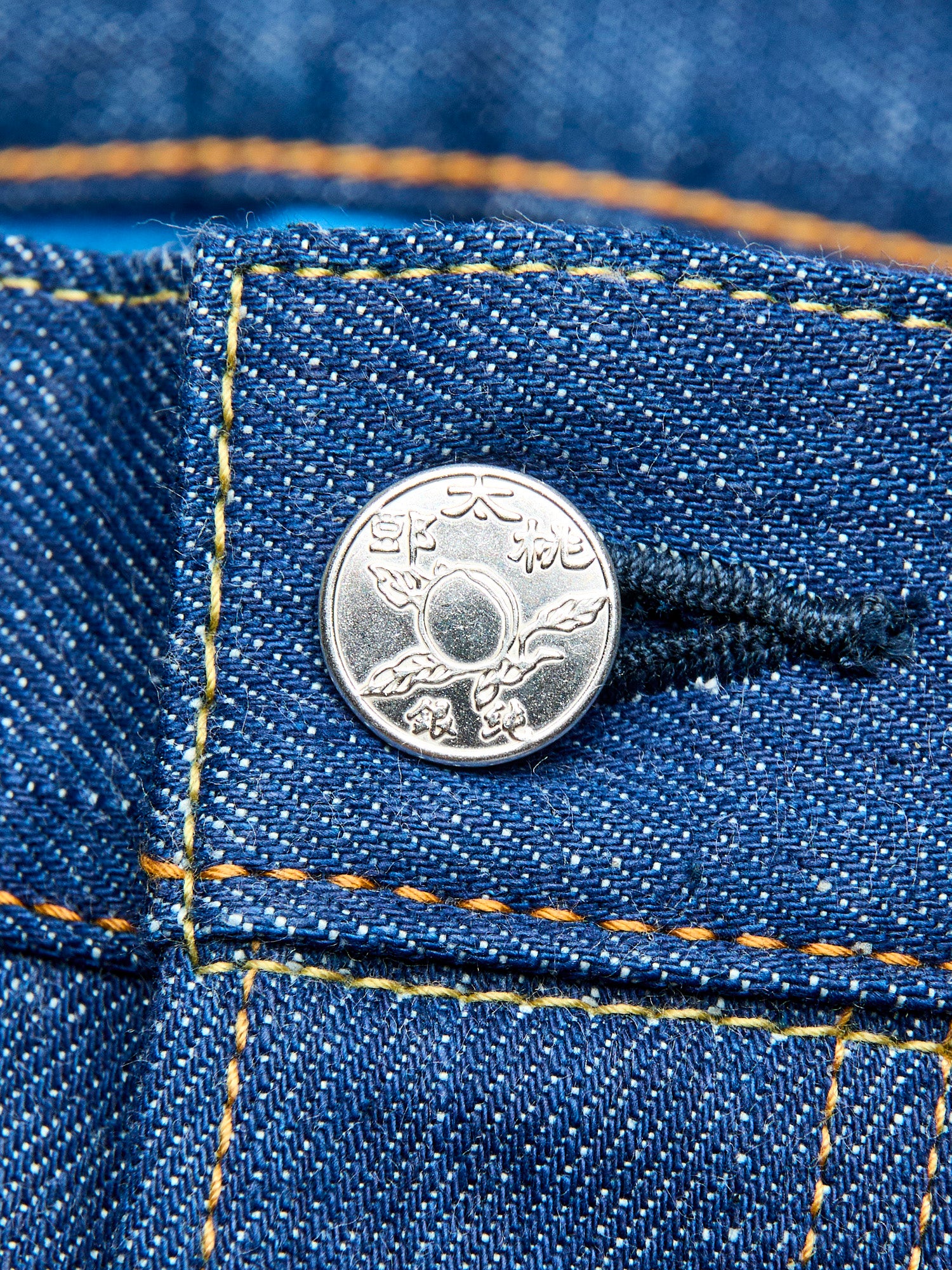 0605-AI "Natural Indigo Aizome" 13.5oz Selvedge Denim - Natural Tapered Fit - Image 8