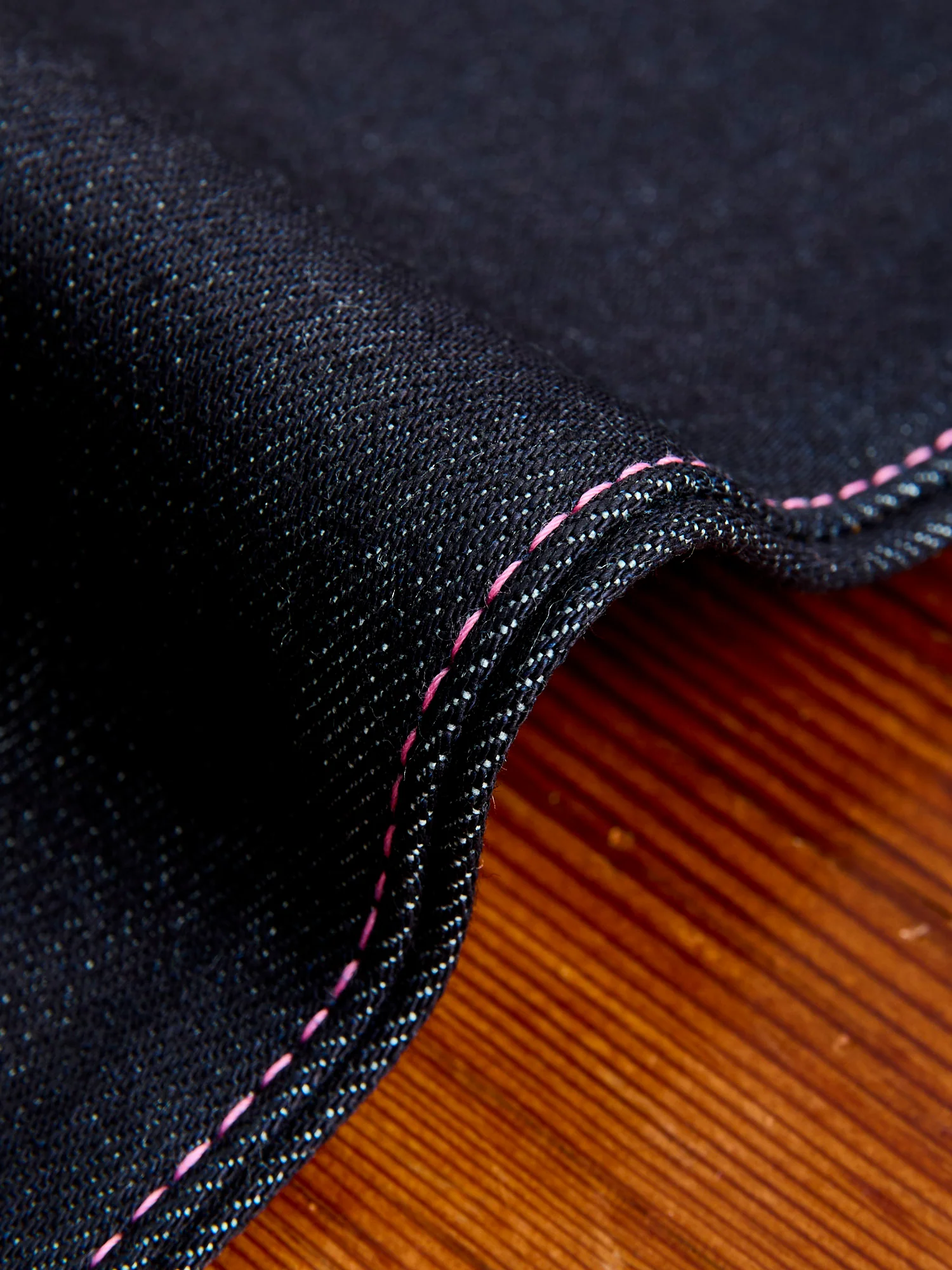 0605-SILK "Cotton Silk" 14.5oz Silk Selvedge Denim - Natural Tapered Fit - Image 12