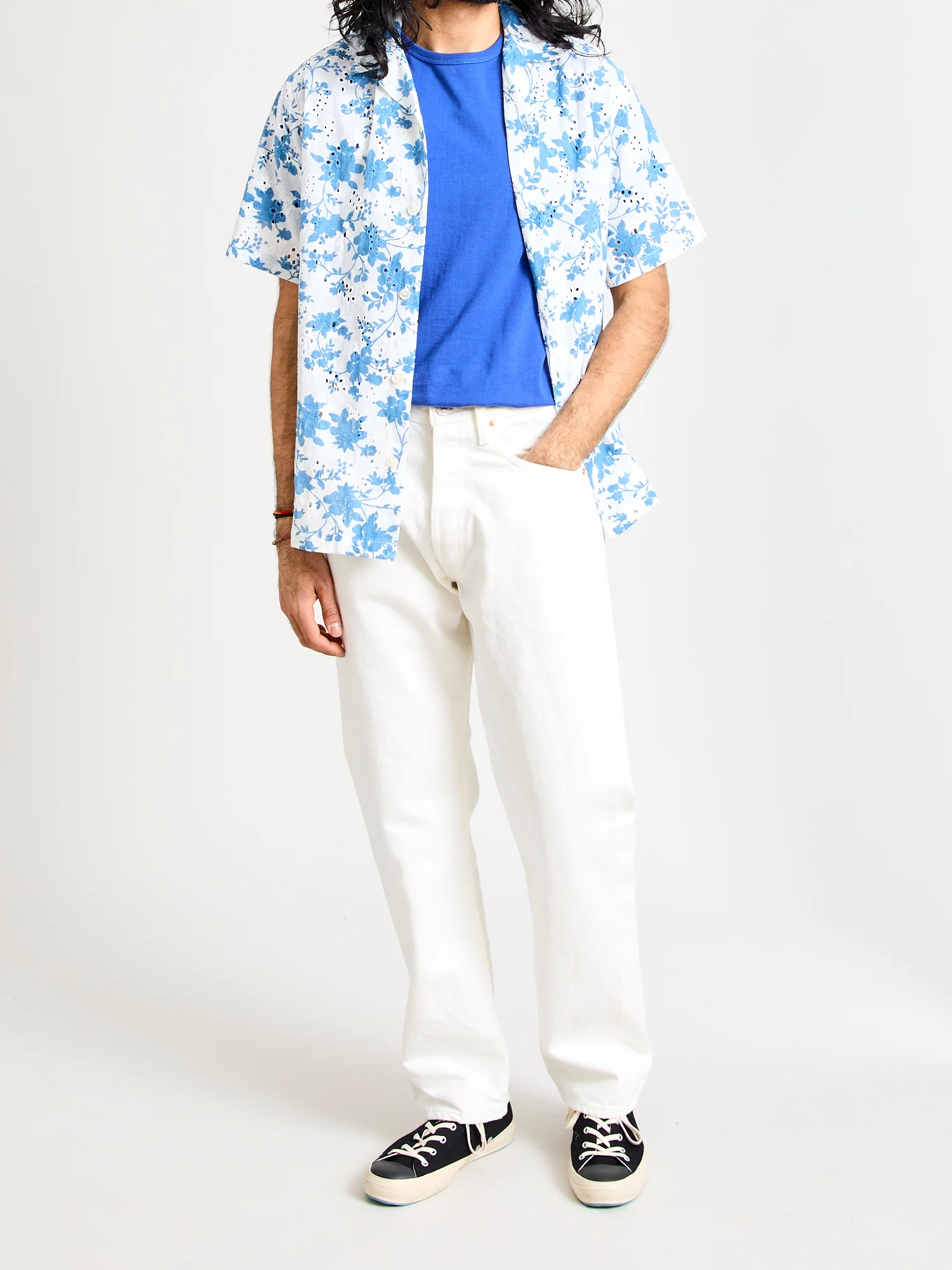 105 13.5oz White Denim - Standard Fit - Image 14