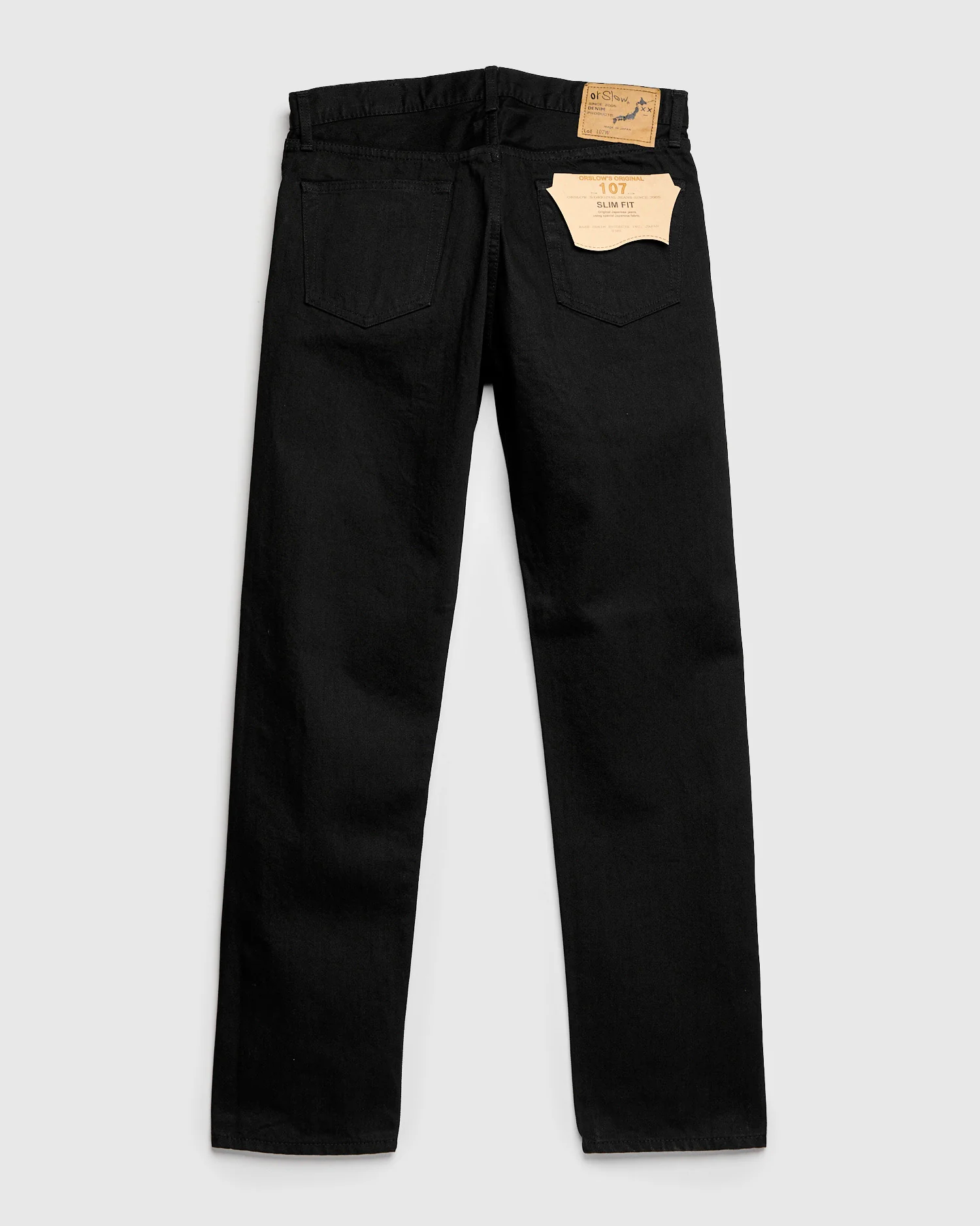 107 13.5oz Black Denim - Ivy Fit - Image 2