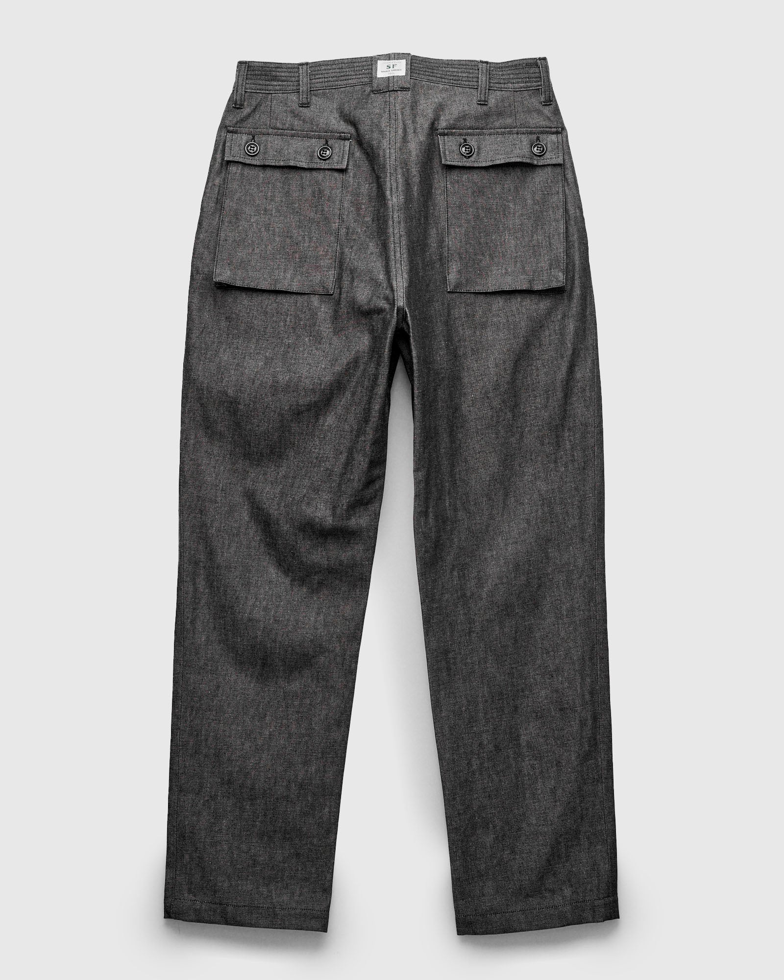 10oz Denim G.D.U Pants in Black - Image 2