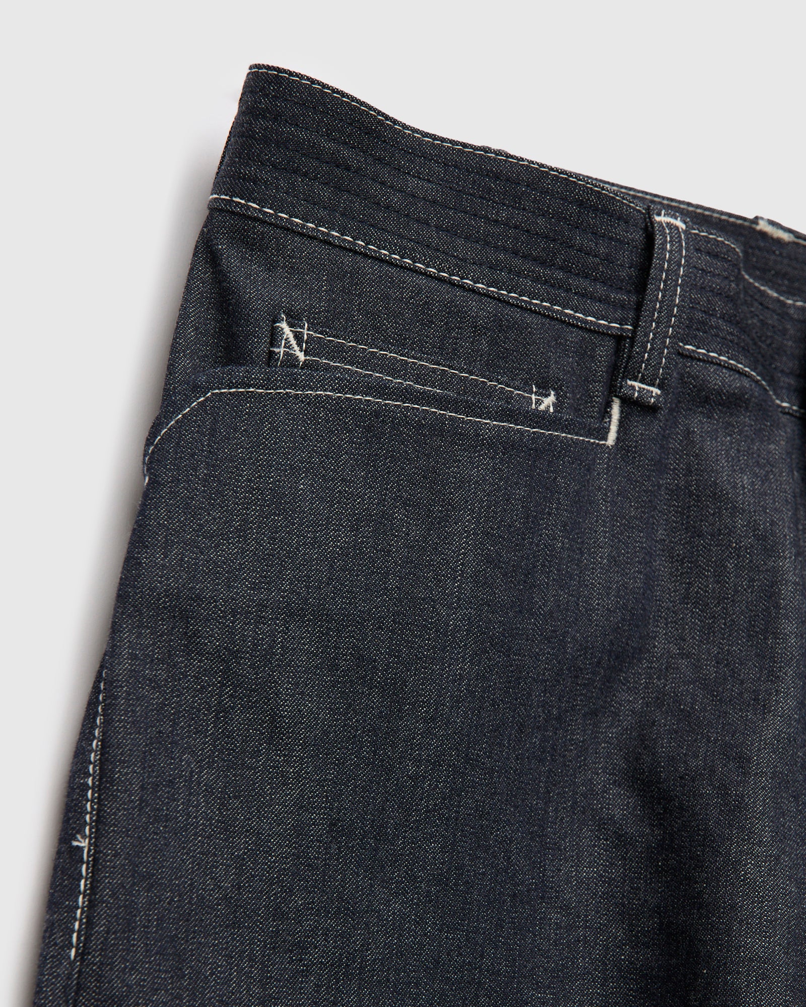 10oz Selvedge Denim Weed Digger Pants in Indigo - Image 7