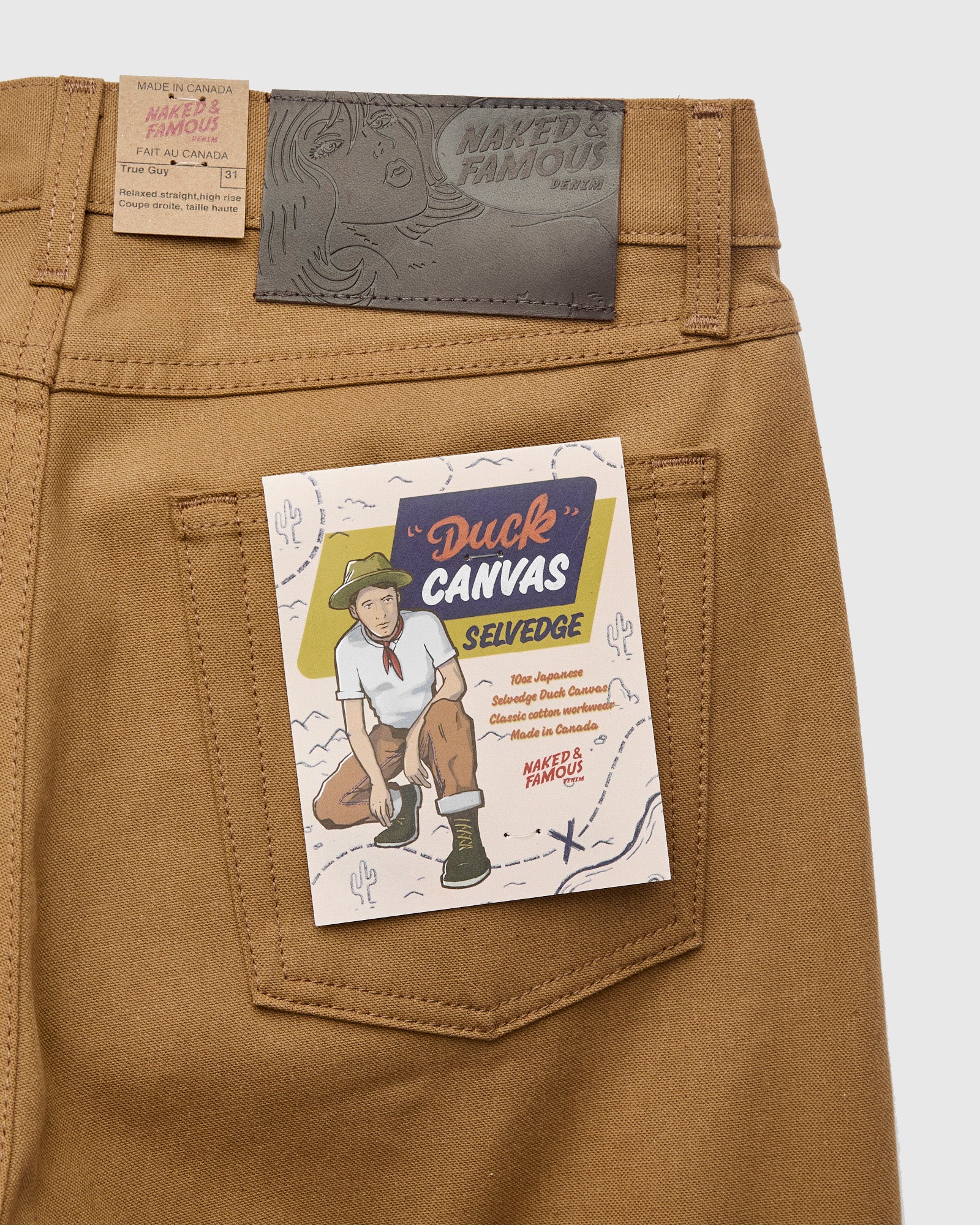 10oz Selvedge Duck Canvas - True Guy Fit - Image 5