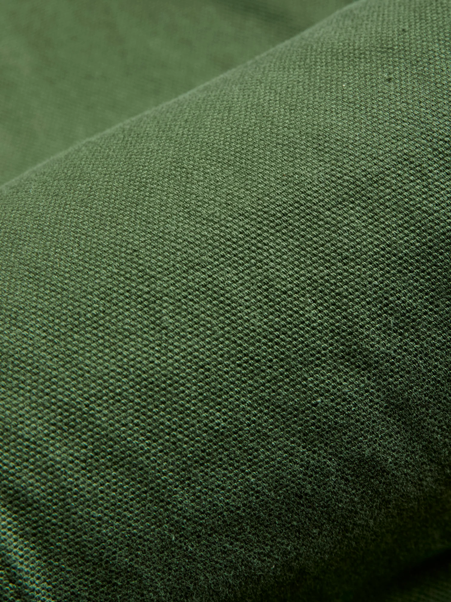 11.5oz Cotton Canvas Belted C.S Pant in Moss Green - Image 8