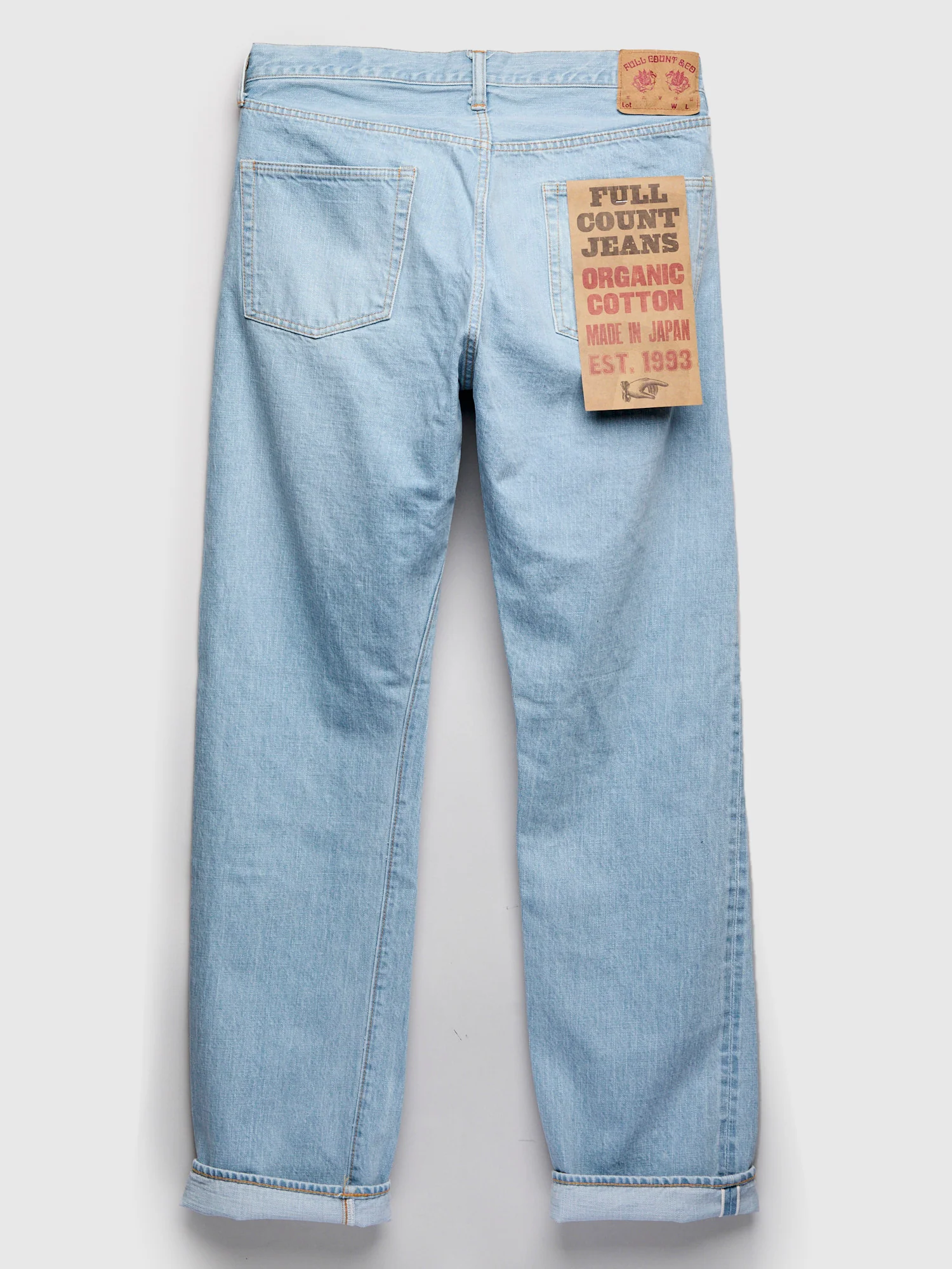 1102-PBA "Paris By Air" 13.75oz Selvedge Denim - Regular Straight Fit - Image 4