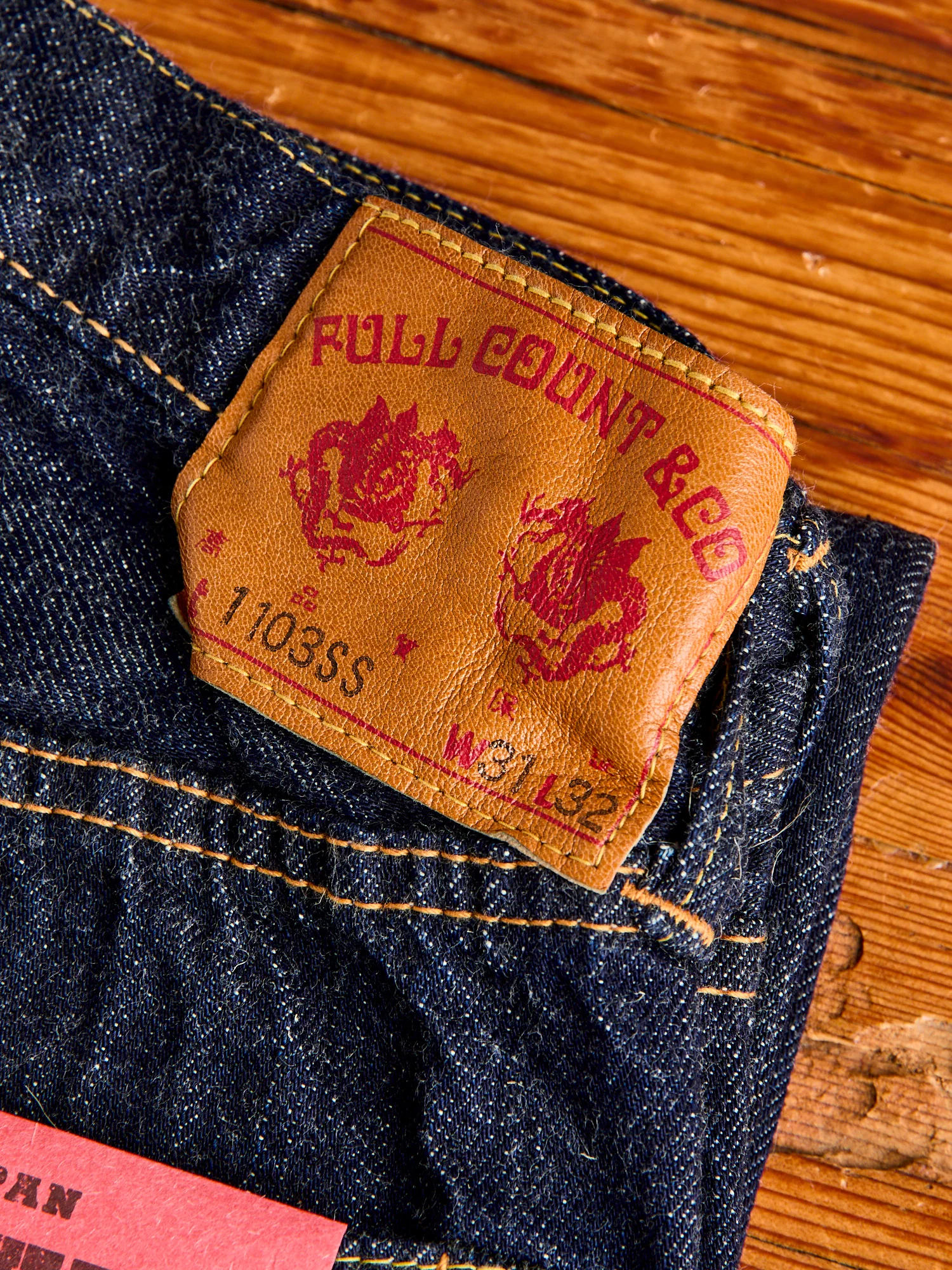 1103SSW "Super Smooth" 11.5oz Selvedge Denim - Clean Straight Fit - Image 3