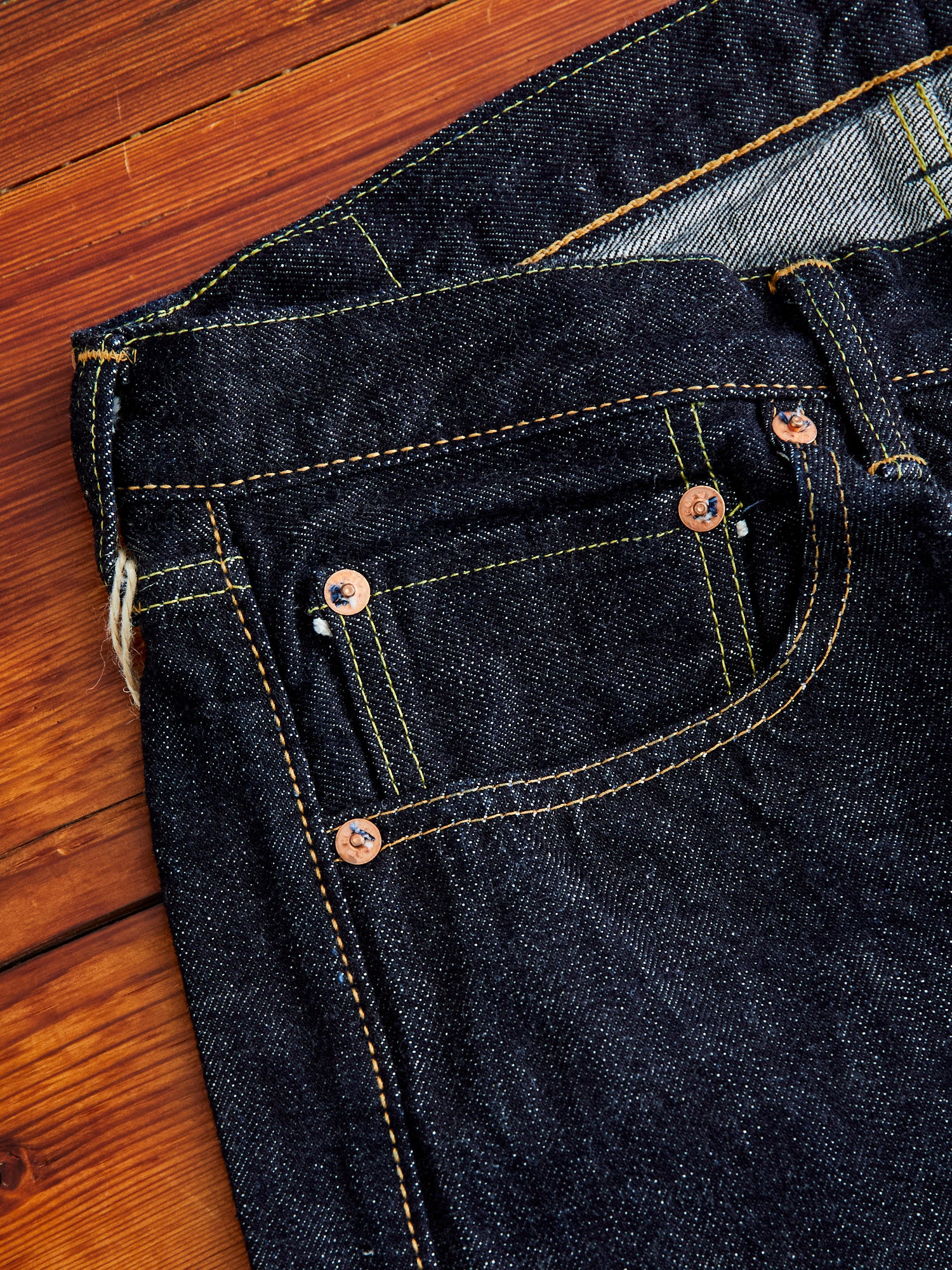 1110XXW 15.5oz Selvedge Denim - Tapered Fit - Image 6