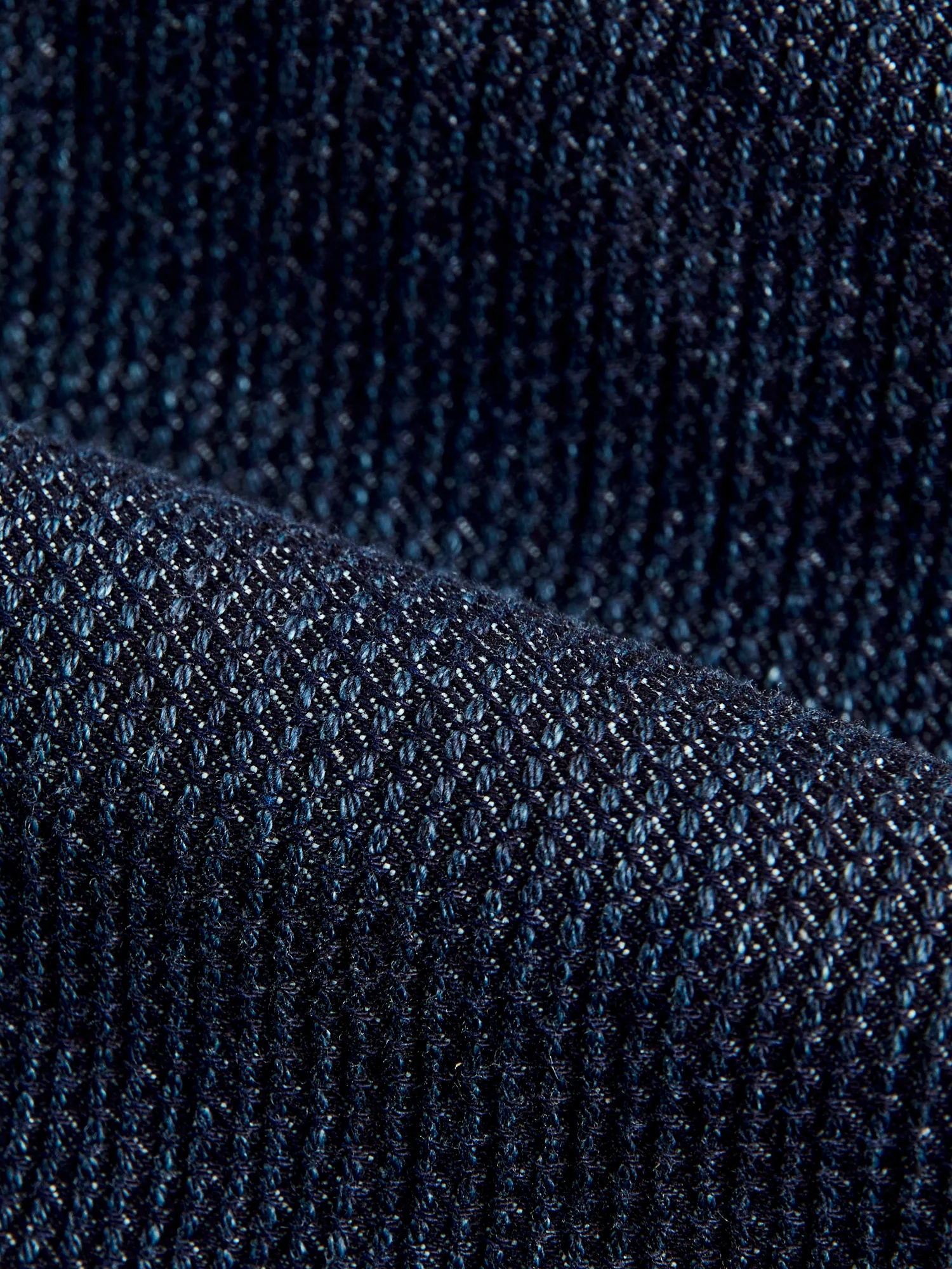 1170-1-ID Indigo Sashiko Denim - Regular Straight Fit - Image 13
