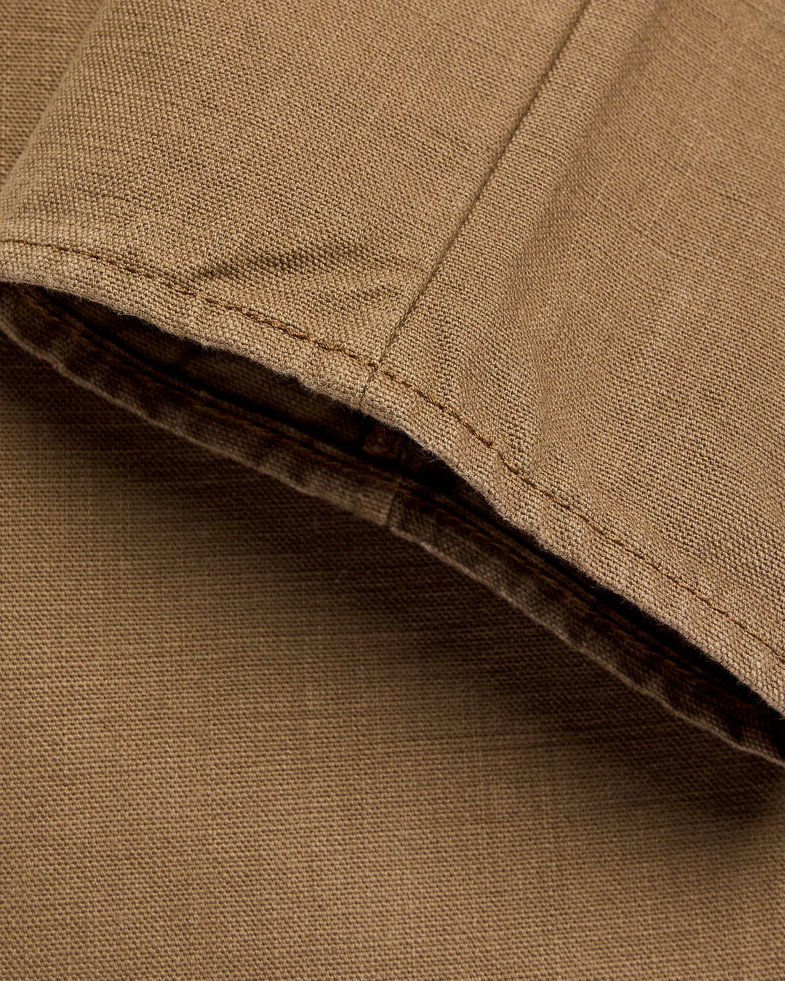 1175 "Khaki Beige" 13.5oz Duck Canvas Pants - Relaxed Tapered Fit - Image 9