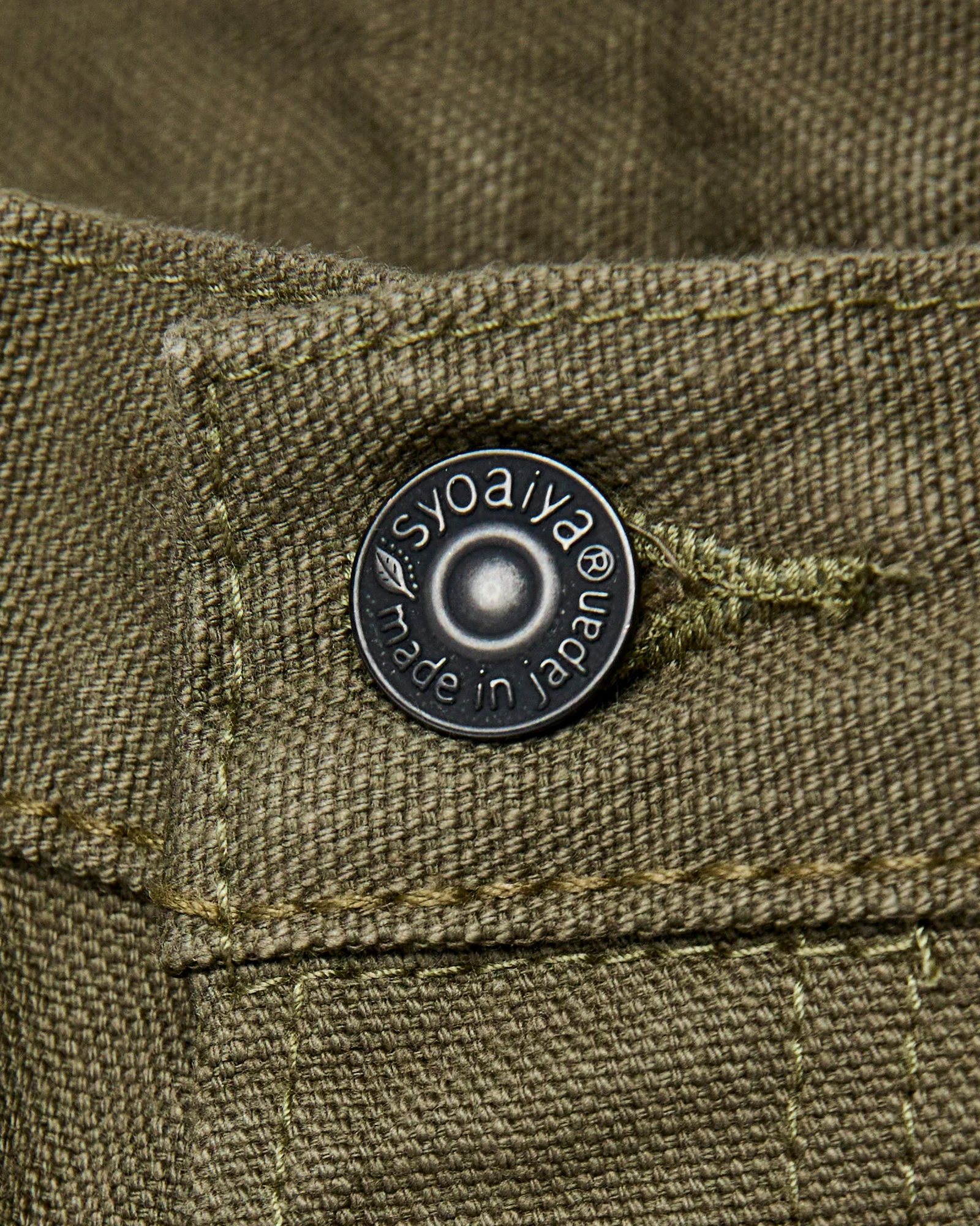 1176 Olive 13.5oz Duck Canvas Pants - Regular Straight - Image 5