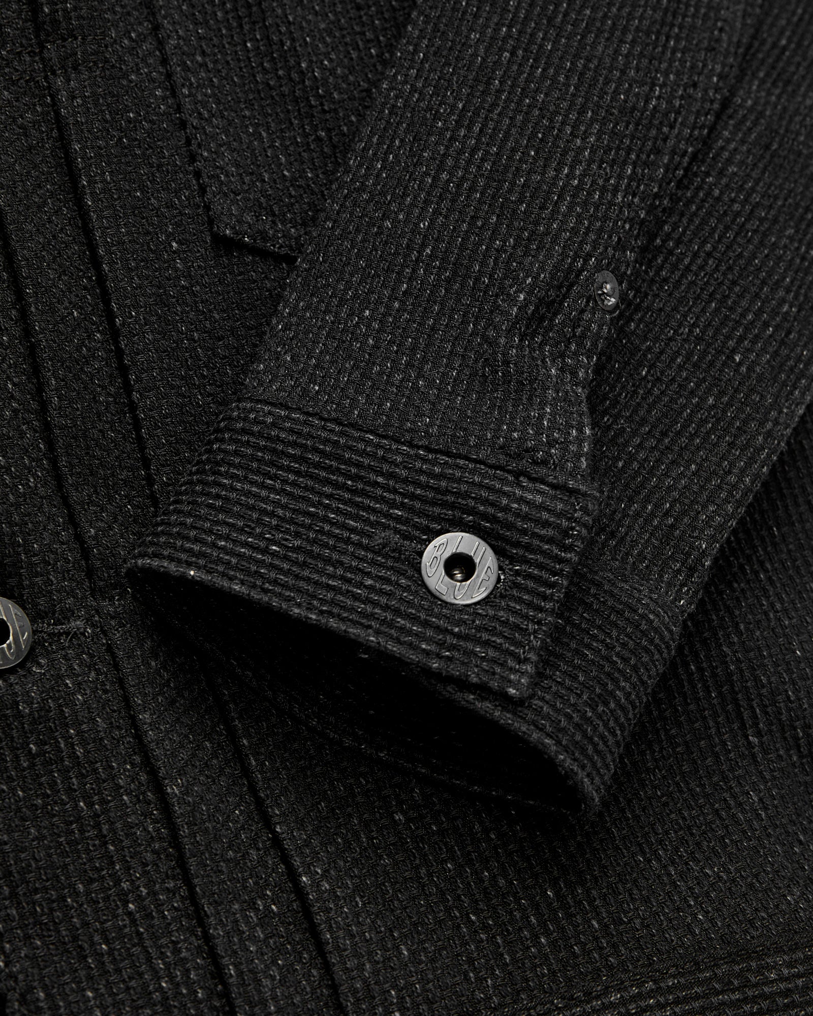 11oz Sashiko Type 2 Jacket in Black - Image 8