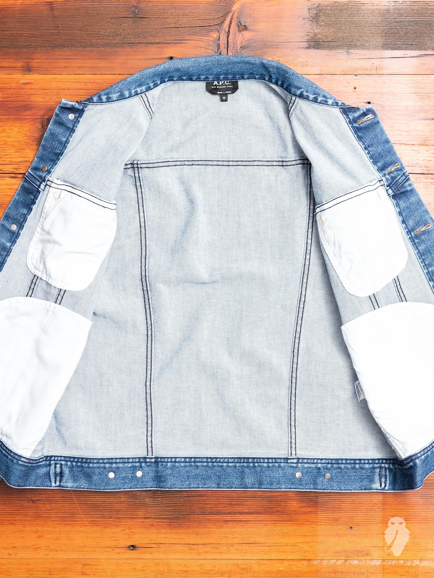 12.75oz Stonewashed Denim Jacket - Image 8