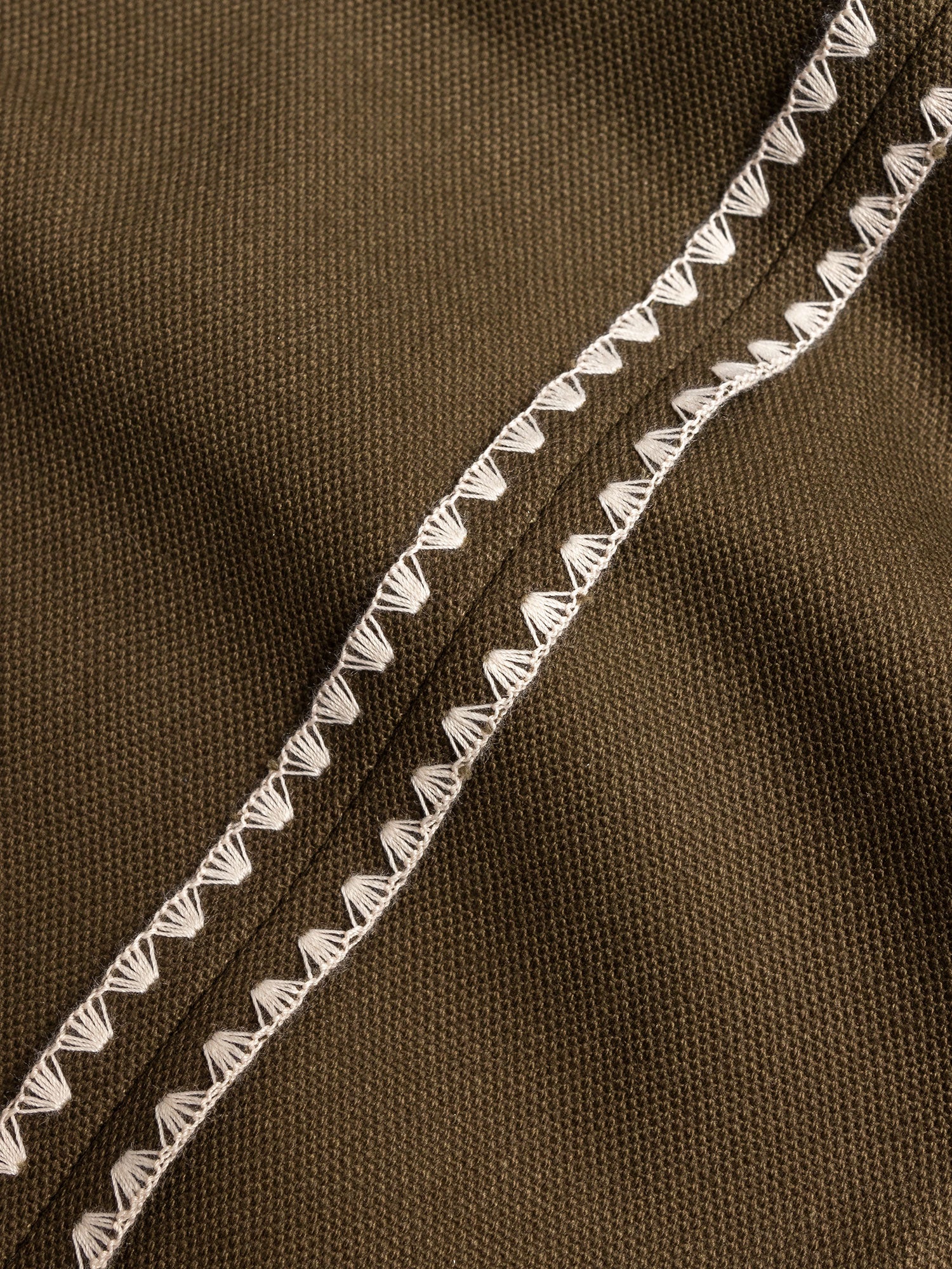 12oz Canvas Chore Coat in Seaweed - Image 11