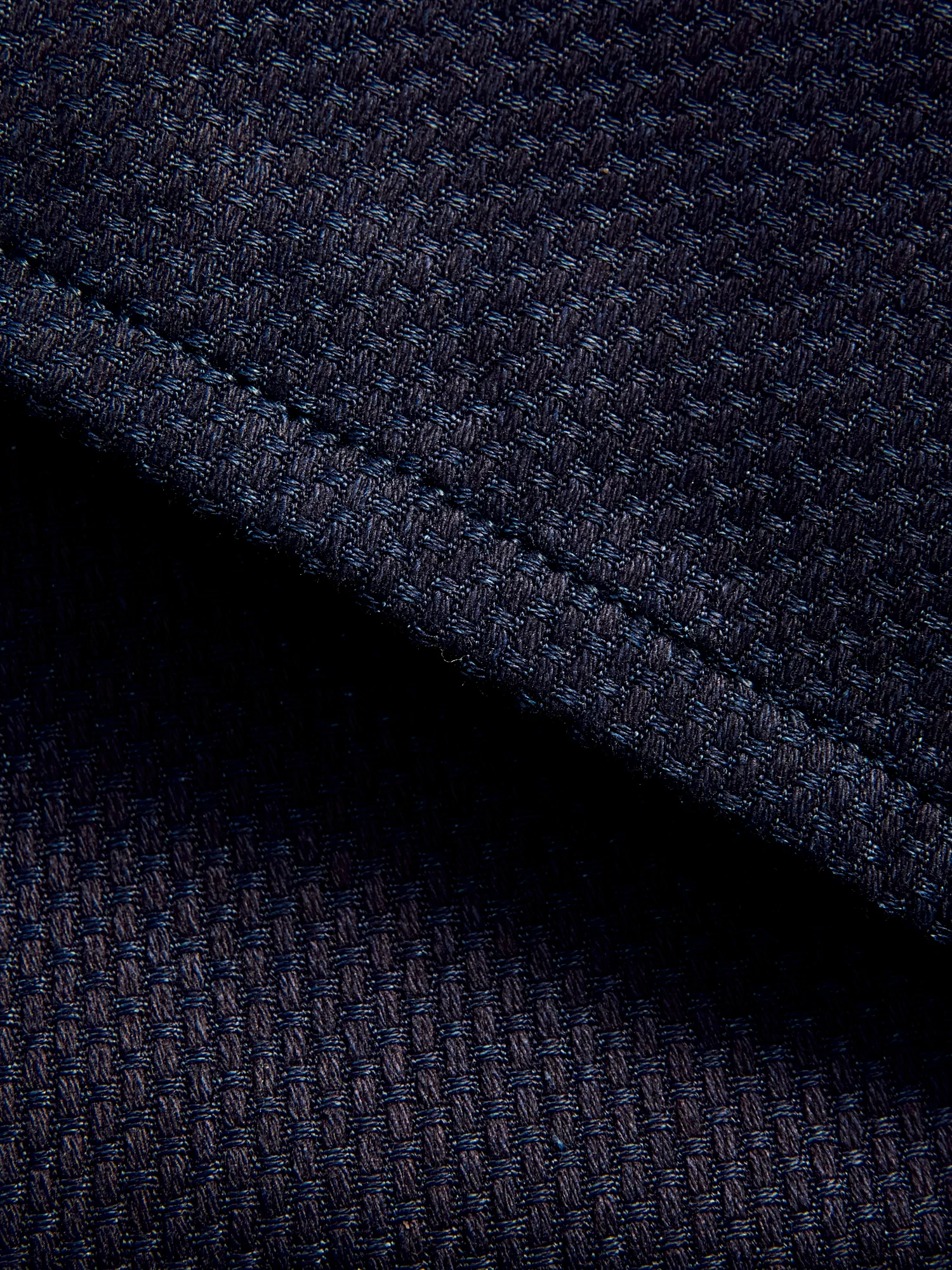 12oz Sashiko Indigo Denim - Spikes Fit - Image 10