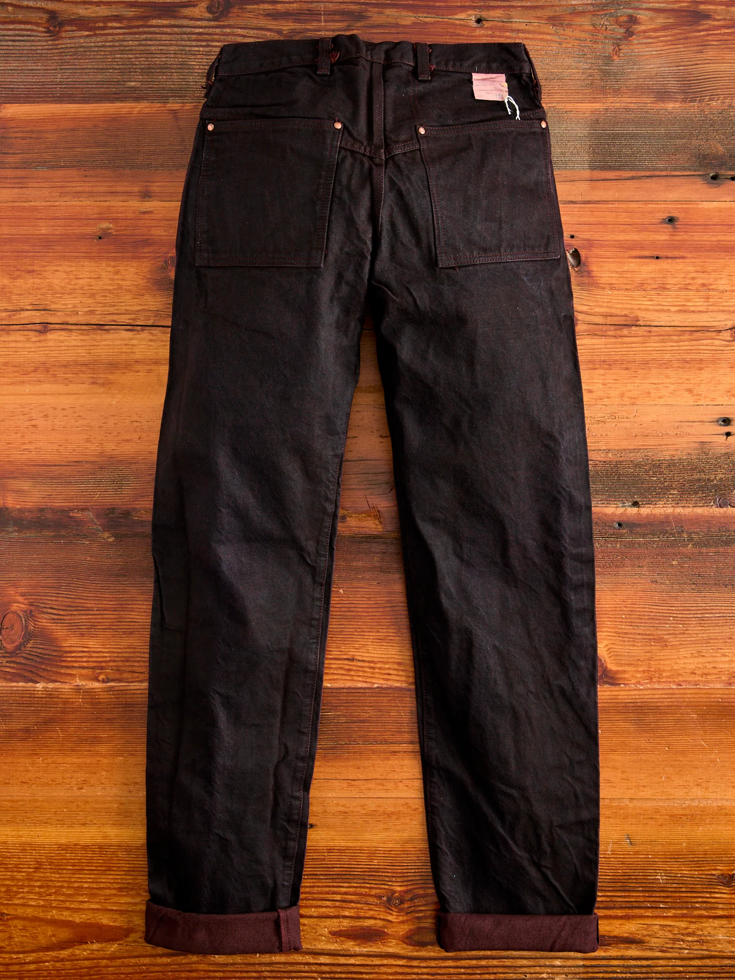 131 "Hadal Library Overdye" 16oz Selvedge Denim - Lost Jeans Fit - Image 11