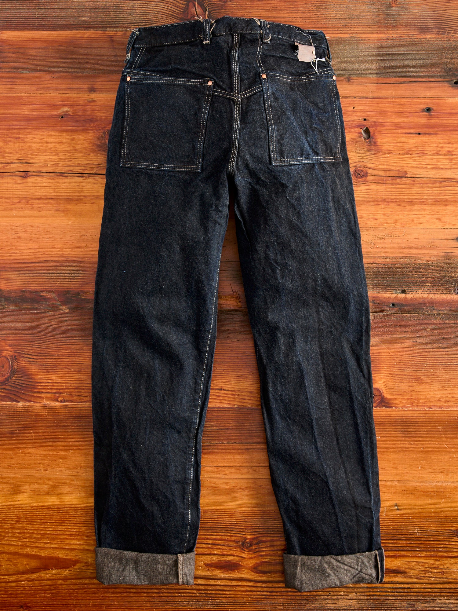 131 "Saddened Wattle" 16oz Selvedge Denim - Lost Jeans Fit - Image 11