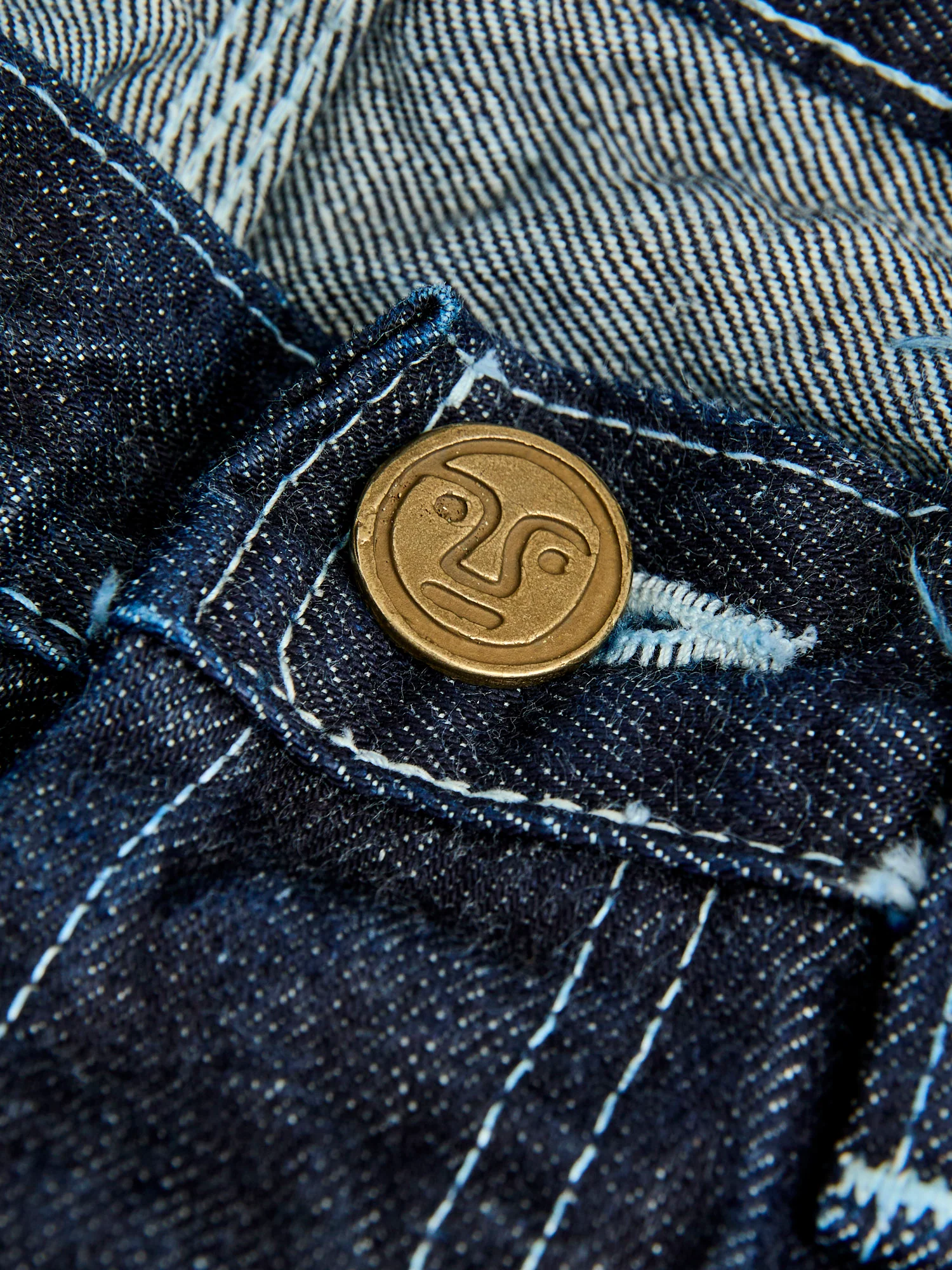 132 "Rinse One Wash" 16oz Selvedge Denim - Wide Fit - Image 9