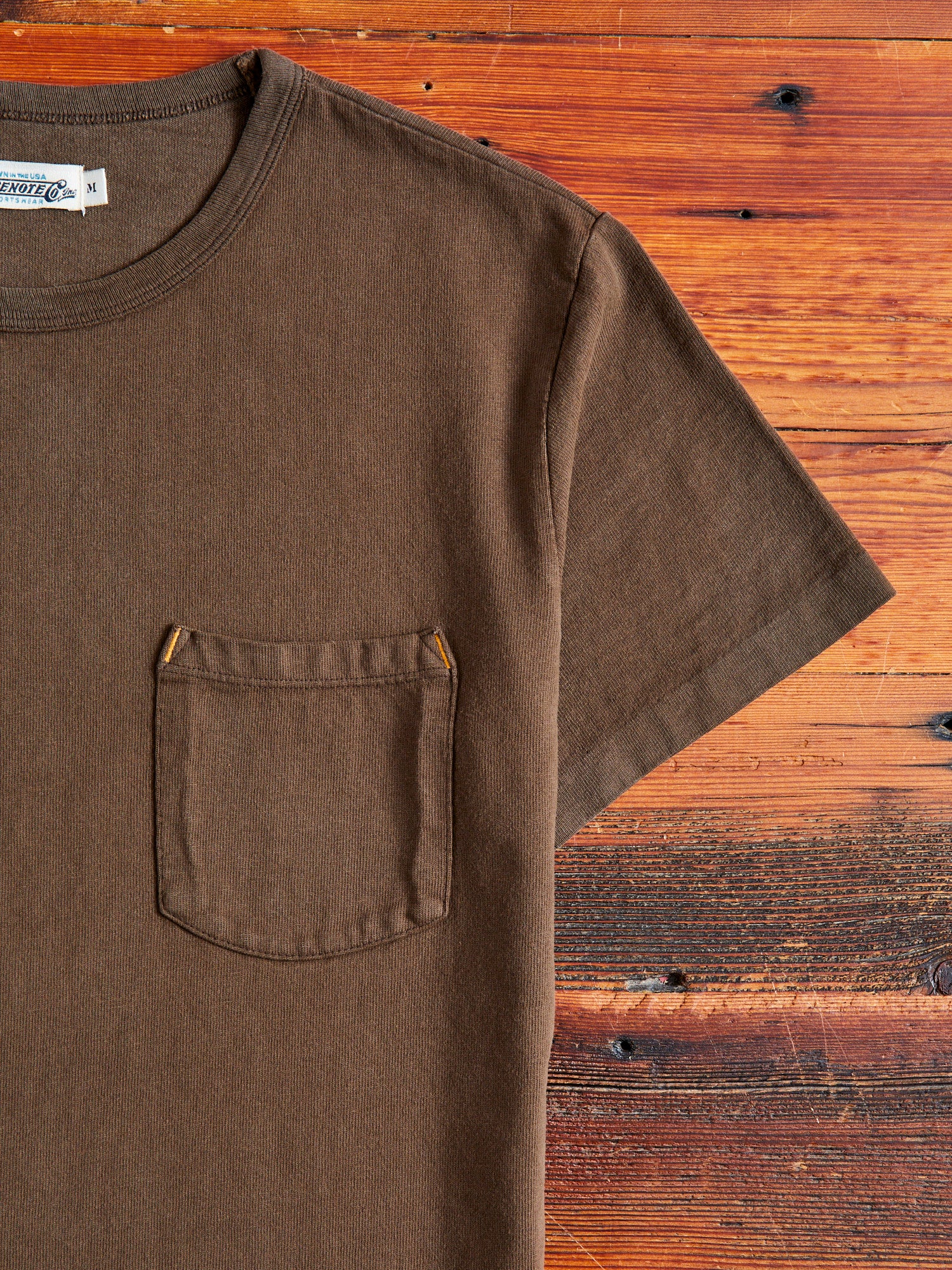 13oz Pocket T-Shirt in Cedar - Image 4
