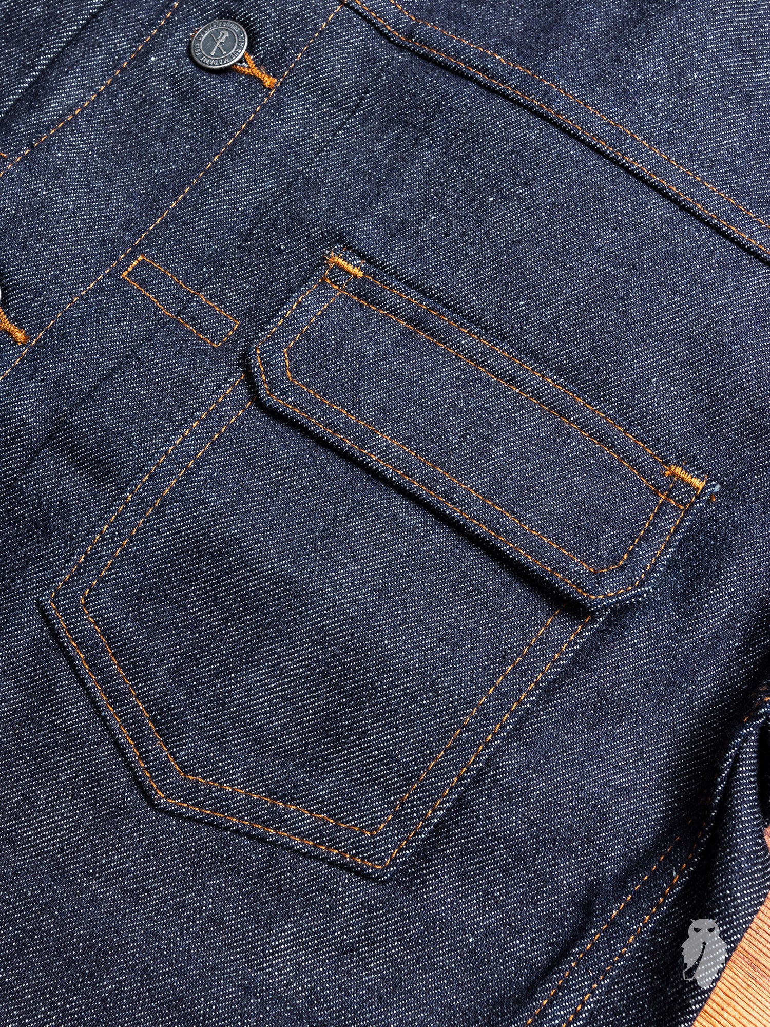 14.5oz Selvedge Denim Jacket - Image 6