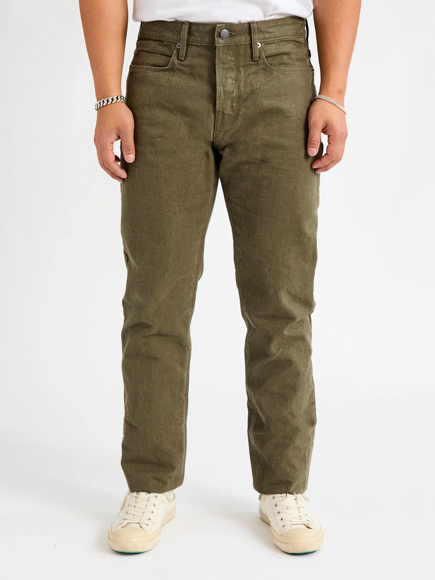 Rialto Pant in Olive Green - Image 2