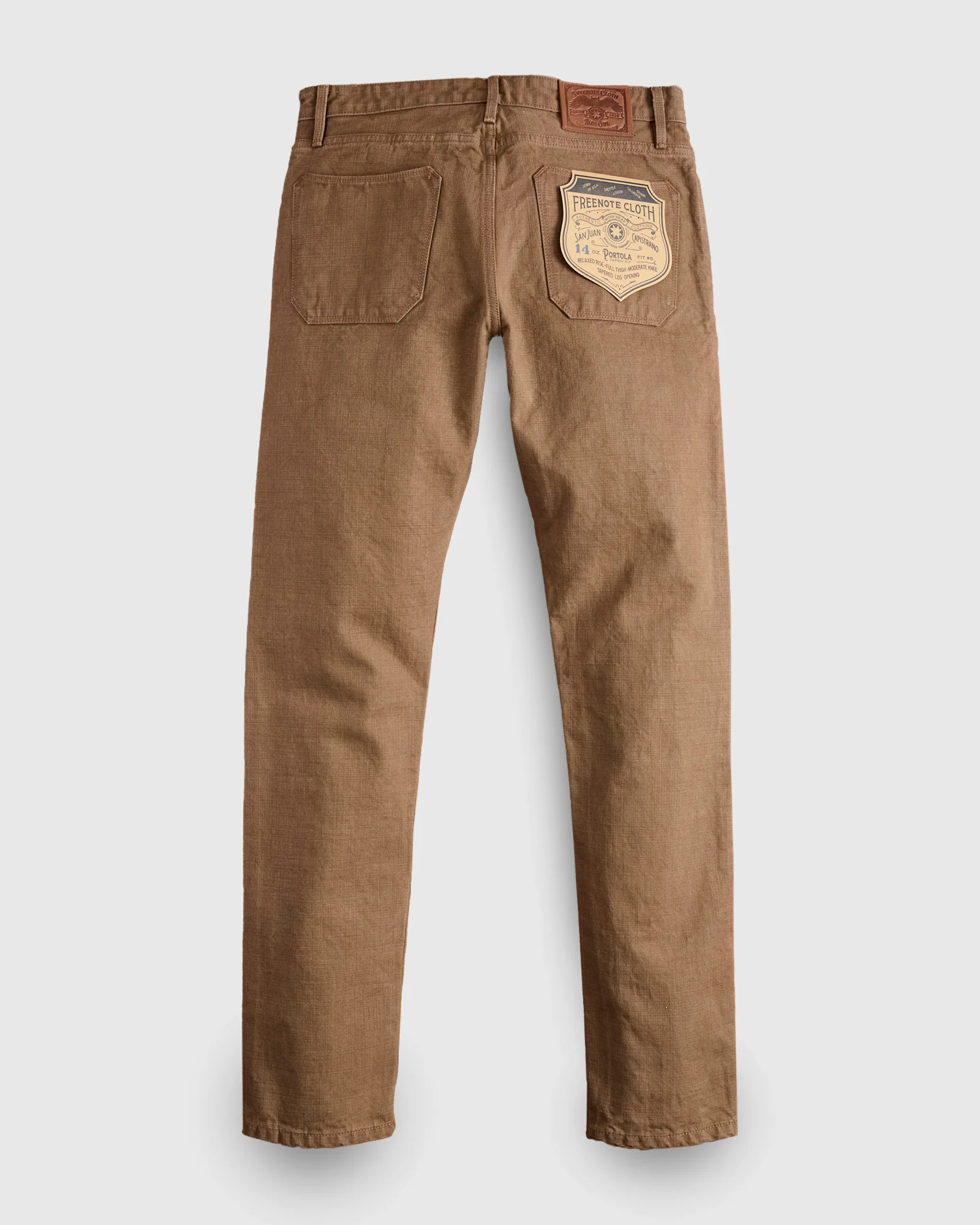 Rialto Pant in Dark Tan - Image 2