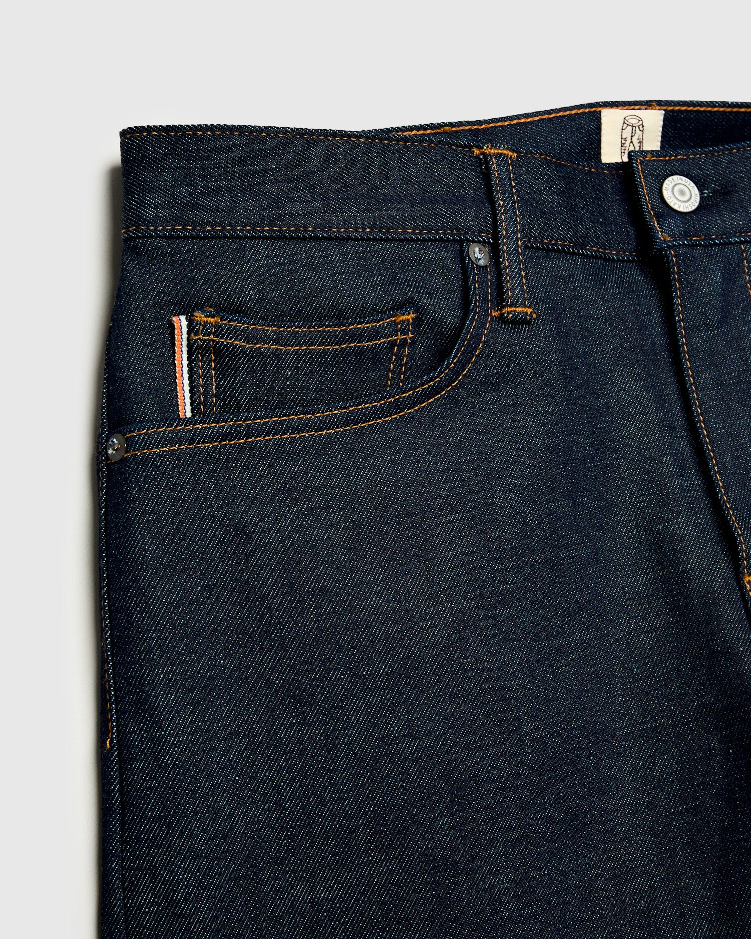 14oz Stretch Selvedge Denim - Barrel Wide Straight - Image 7