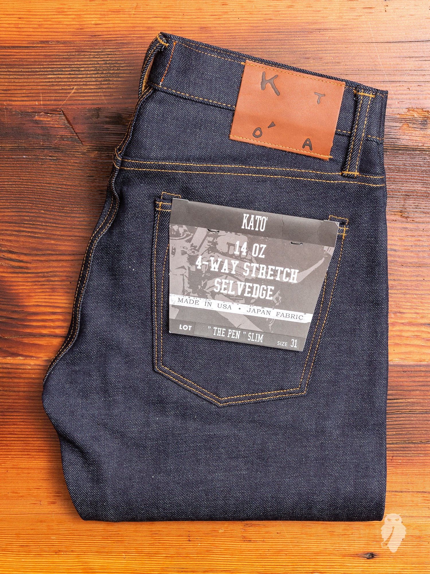 14oz Stretch Selvedge Denim - Pen Slim - Image 2