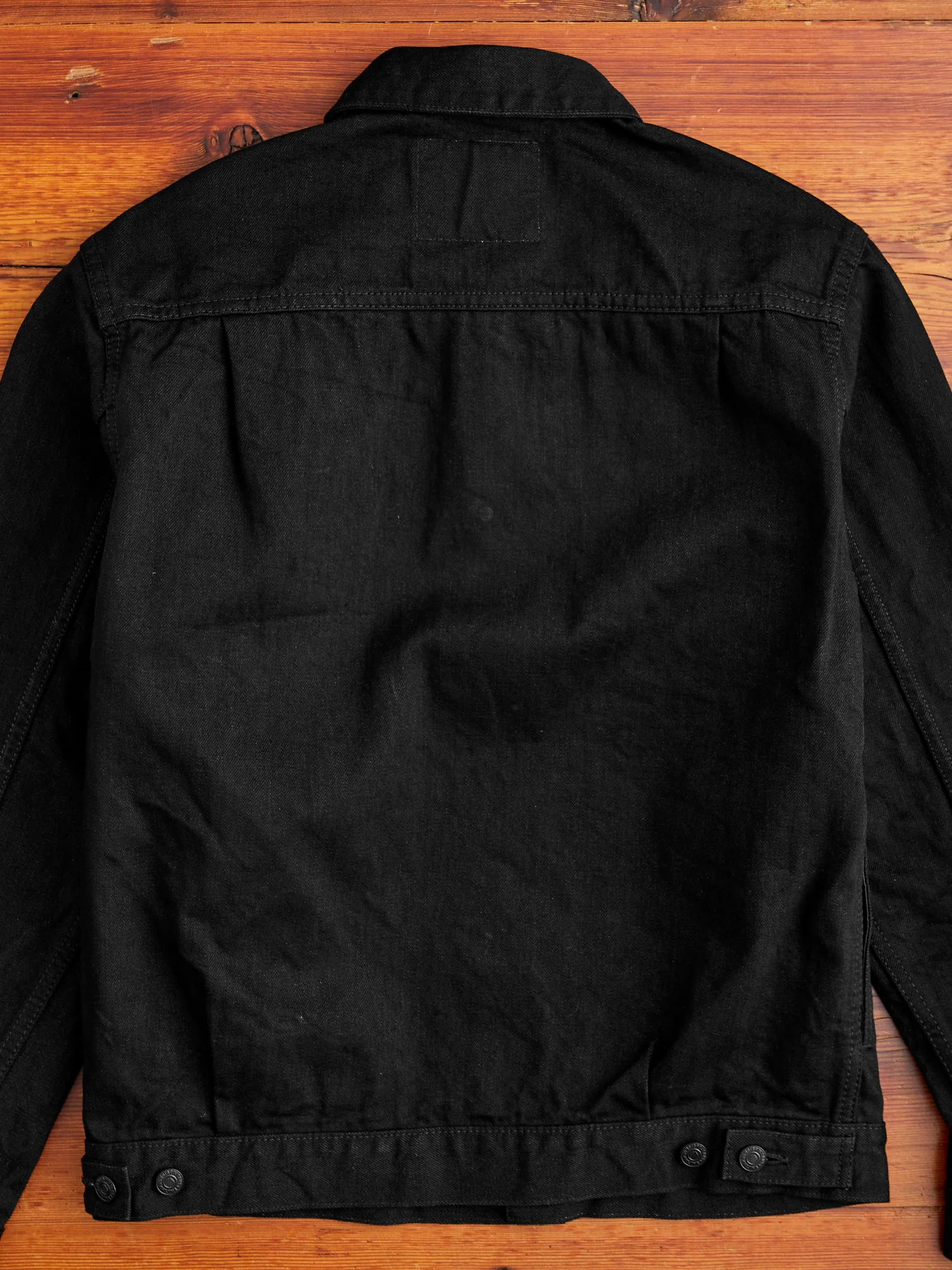 15.7oz Double Black Selvedge Denim Type-2 Jacket - Image 5