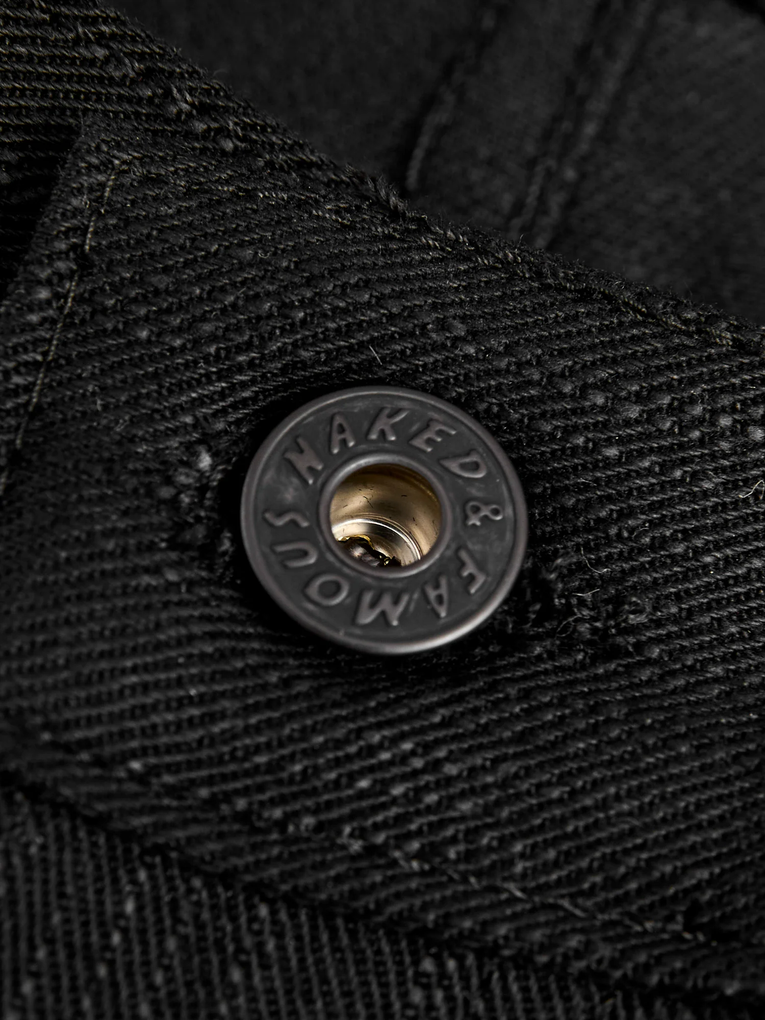 "Anniversary Left Hand Twill - Double Black Edition" 13.75oz Selvedge Denim - True Guy Fit - Image 8