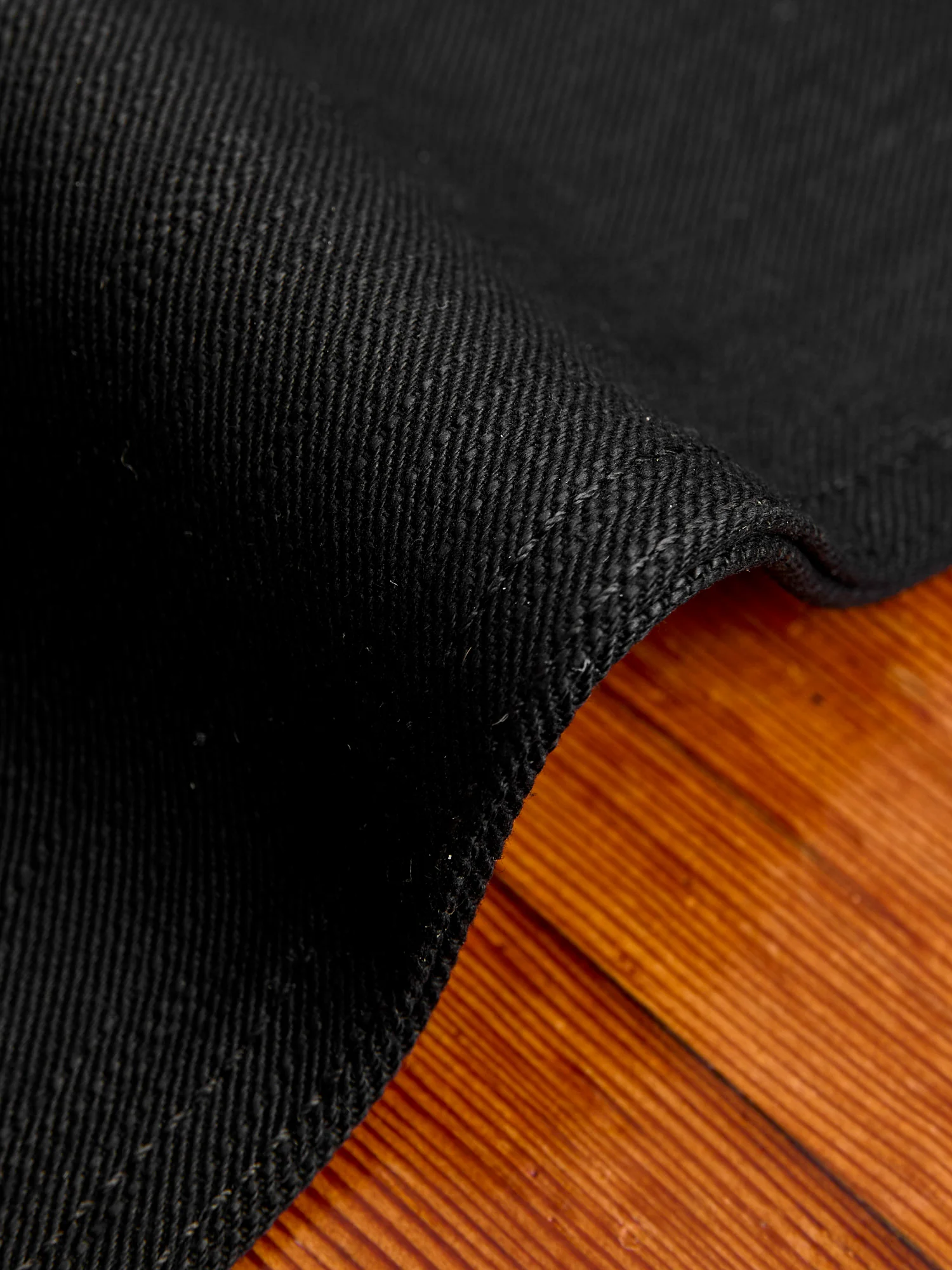 "Anniversary Left Hand Twill - Double Black Edition" 13.75oz Selvedge Denim - Weird Guy Fit - Image 10