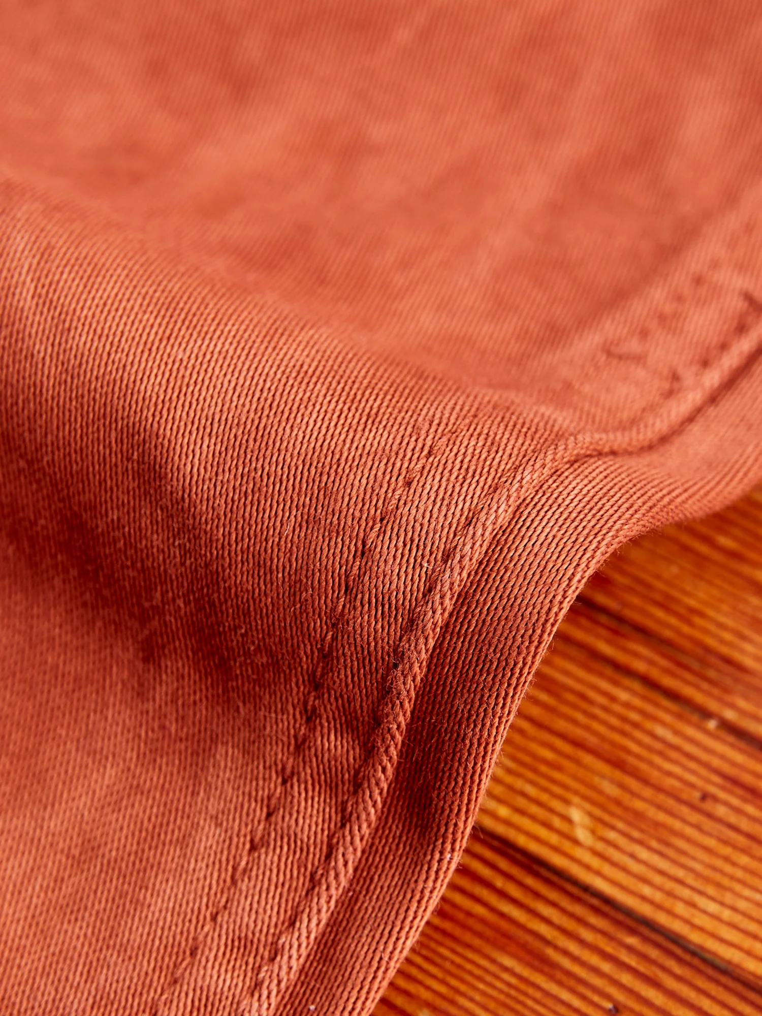 1852S "Brown" Amami Mud Dyed Easterner Jeans - Relaxed Tapered Fit - Image 8