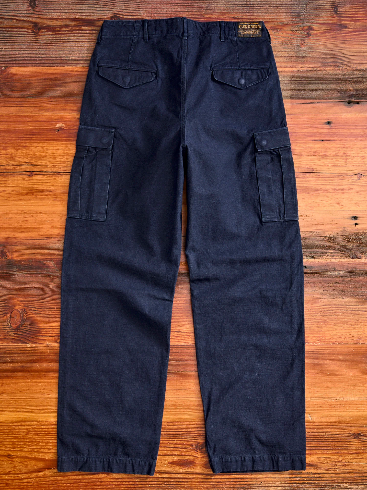 1889-IND Cargo Pants in Indigo - Image 14