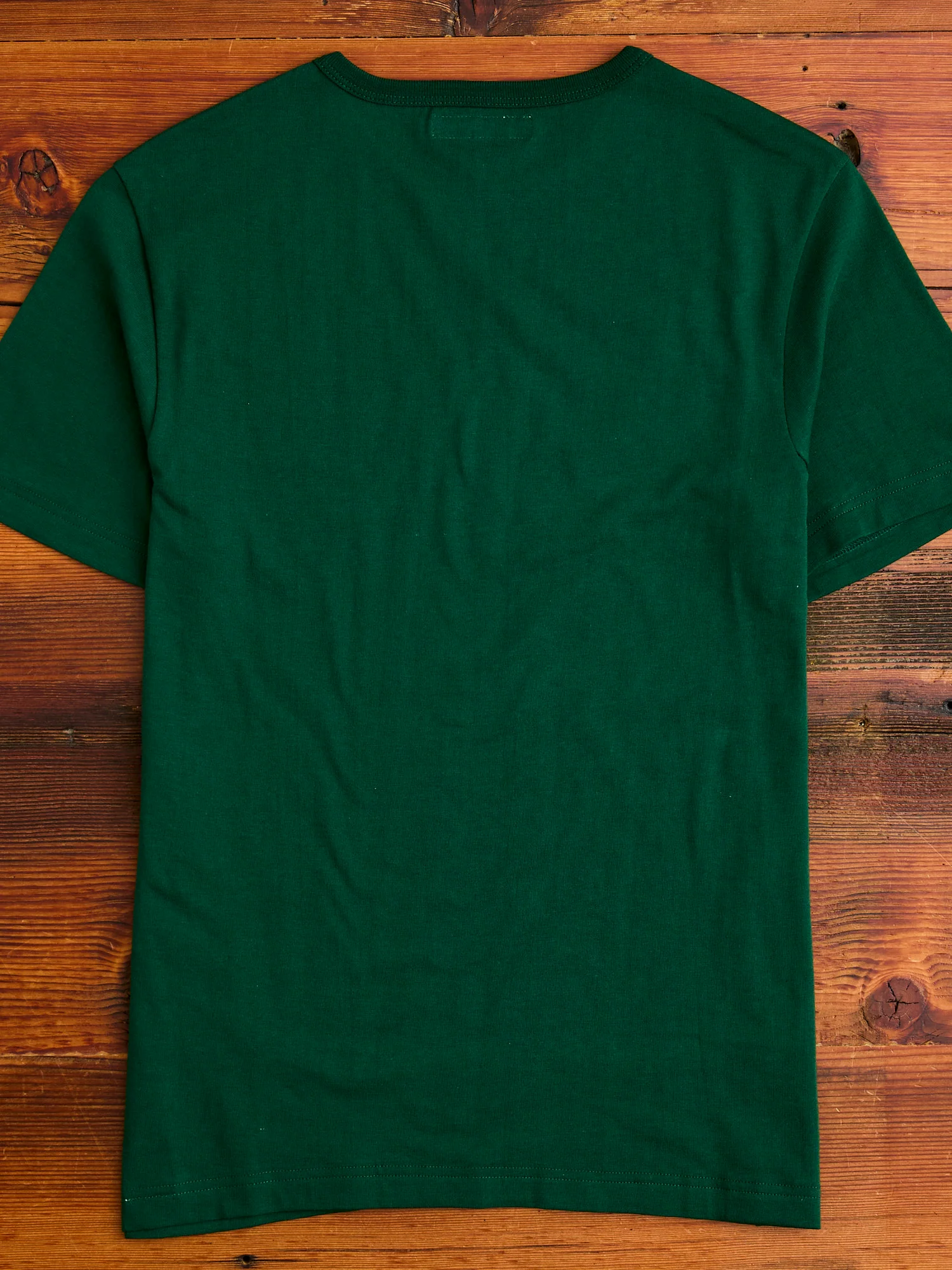 1950s "Good Originals" 5.5oz Loopwheel T-Shirt in Classic Green - Image 7