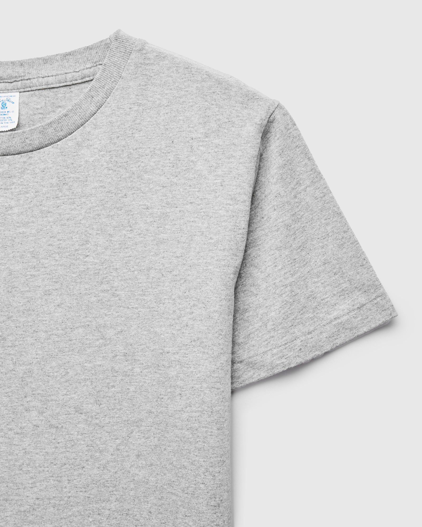 2-Pack Short Sleeve Crew Tee in Heather Grey - Image 7