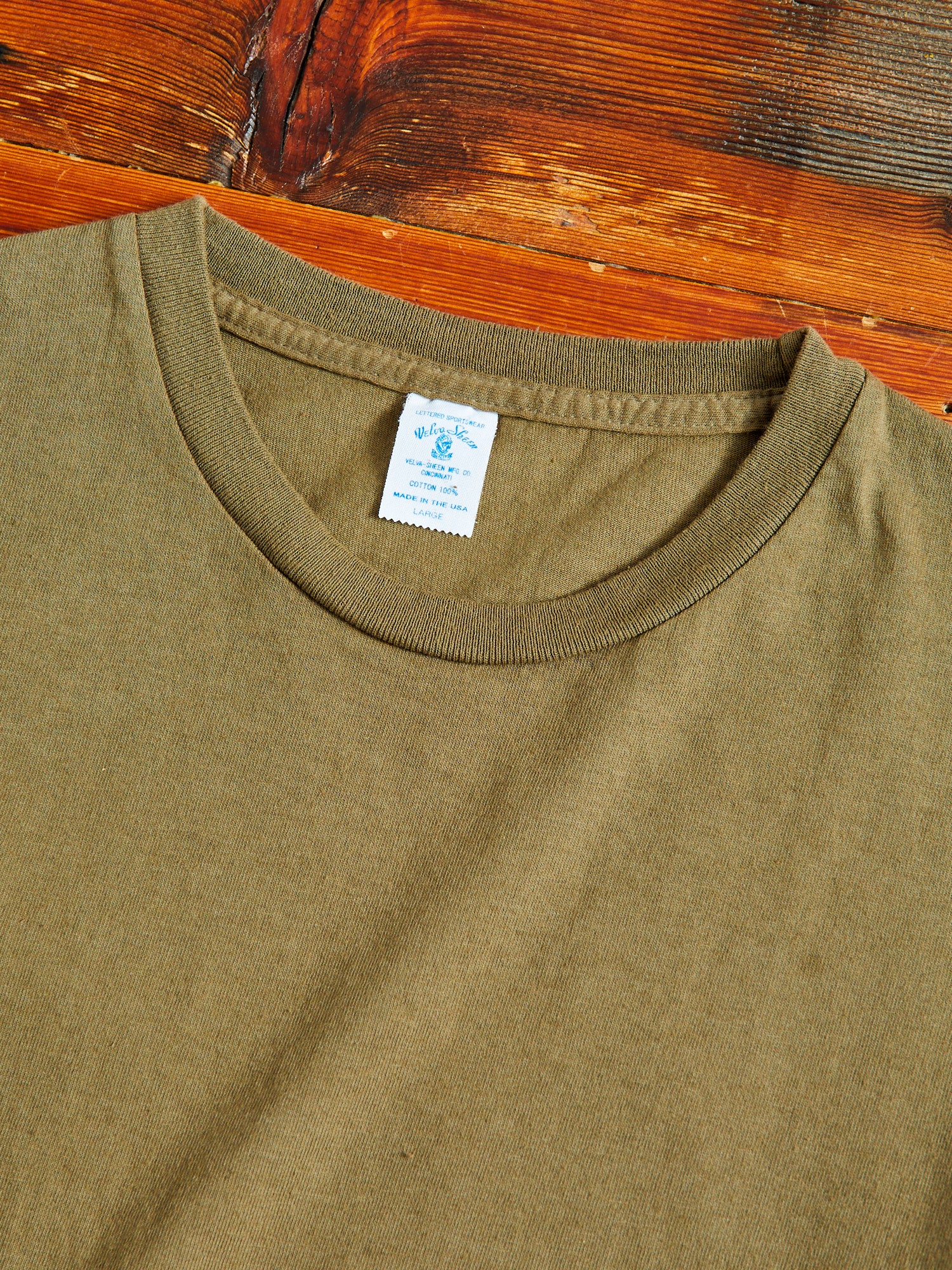 2-Pack Short Sleeve Crew Tee in Olive Drab - Image 4