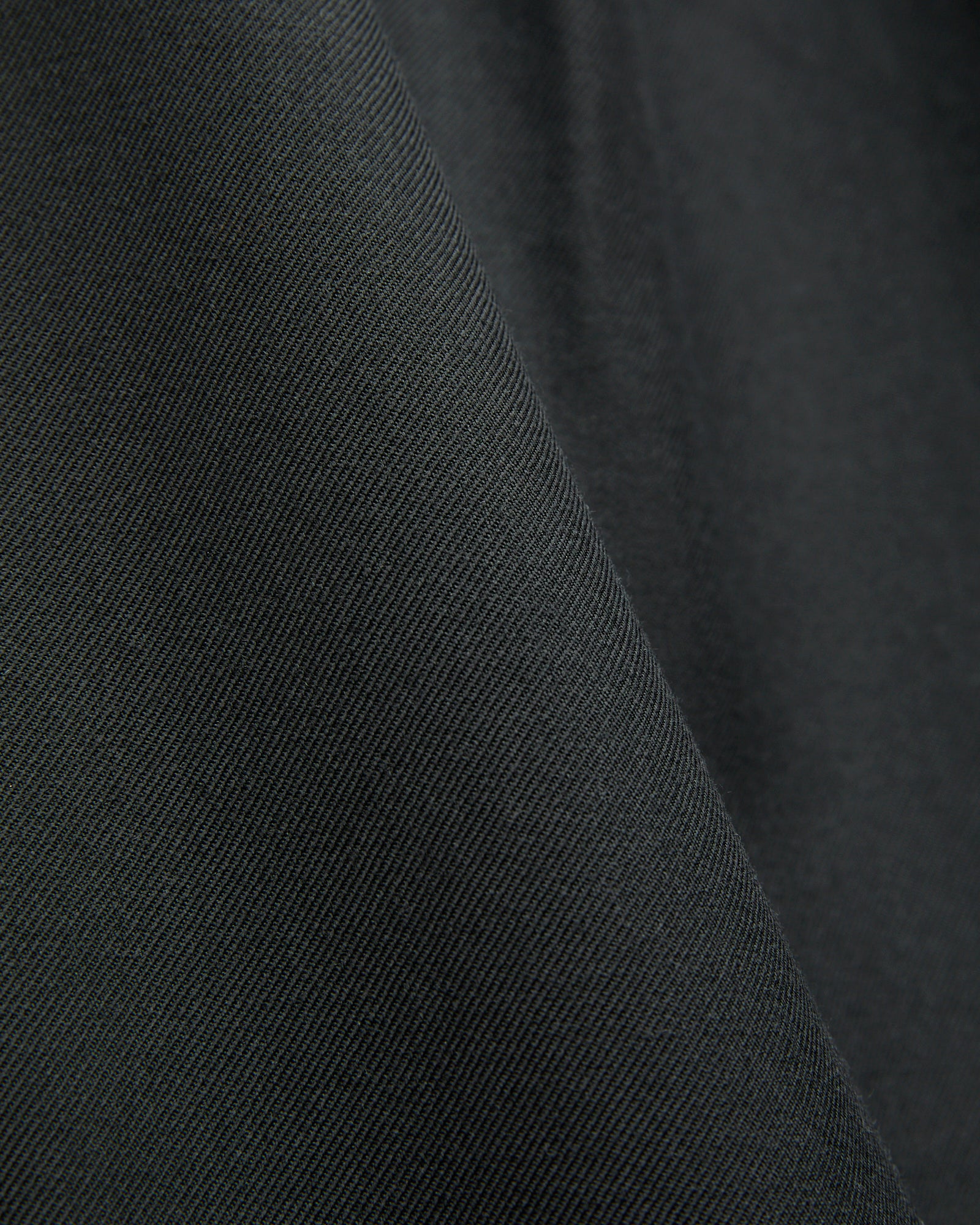 2-Pleat Laundry Wool Trousers in Charcoal - Image 9