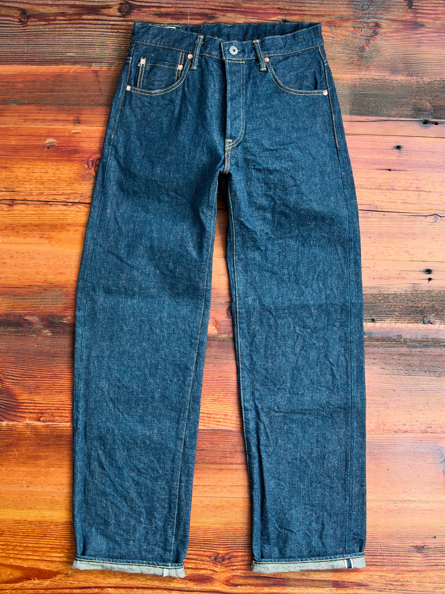 200 "Ishikawadai" 15oz Selvedge Denim - Wide Straight Fit - Image 4