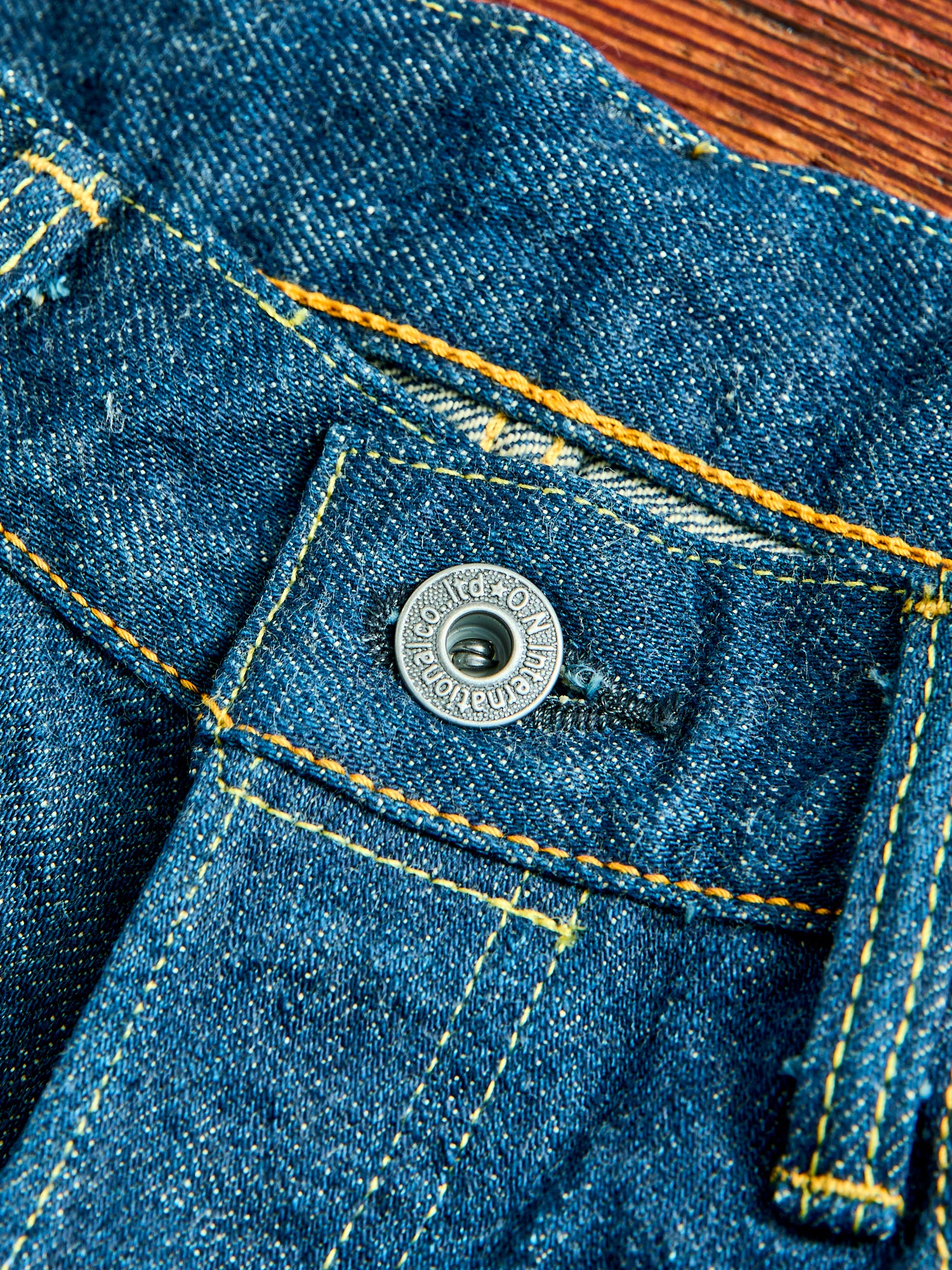 200 "Ishikawadai" 15oz Selvedge Denim - Wide Straight Fit - Image 7
