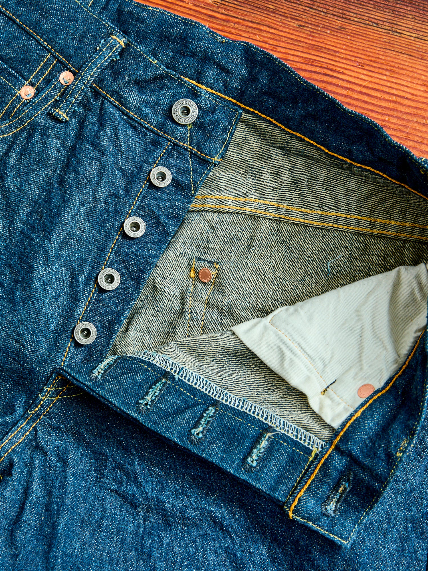 200 "Ishikawadai" 15oz Selvedge Denim - Wide Straight Fit - Image 8