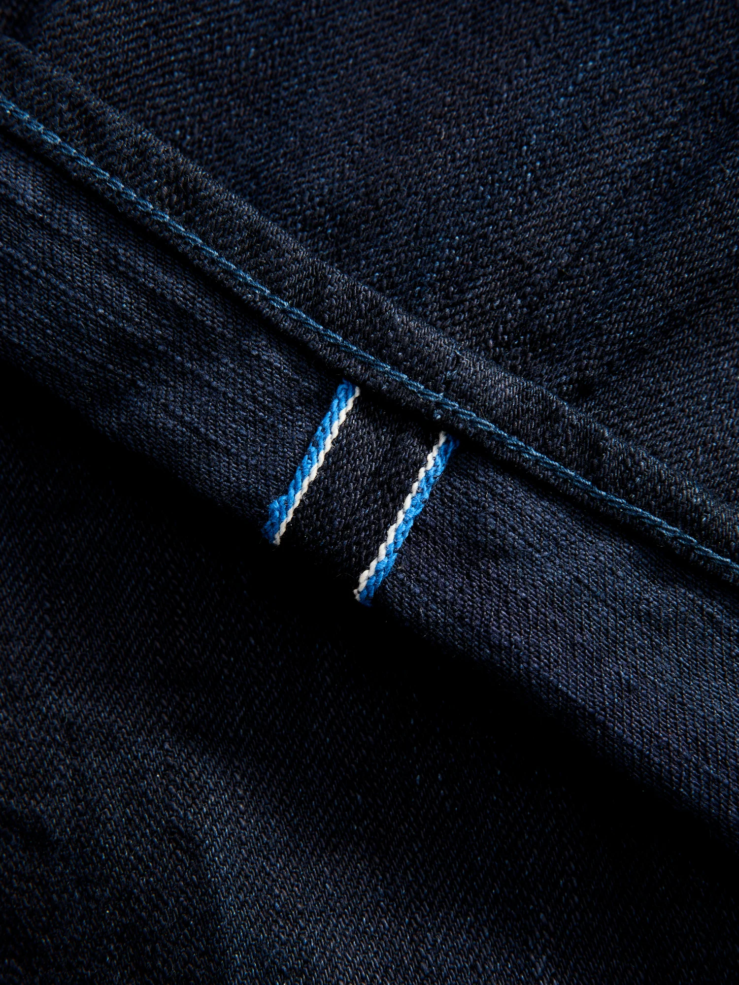 202ID "Double Indigo" 15oz Selvedge Denim - High Tapered Fit - Image 14