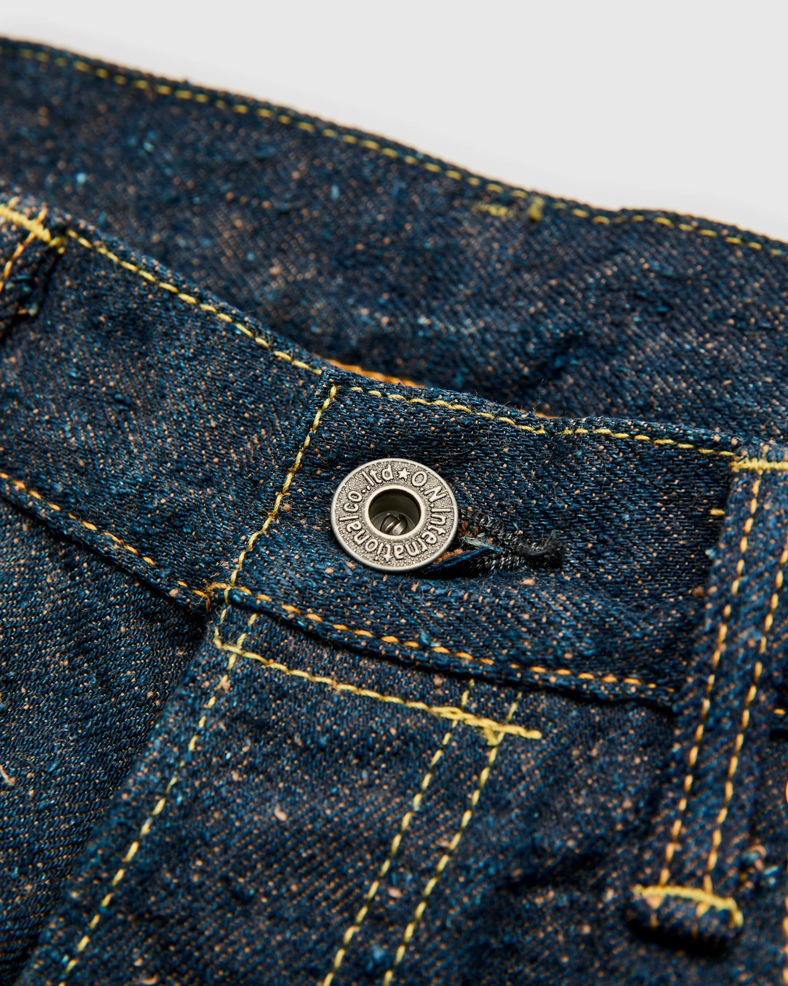 222CCD-MOCA "Crushed Concrete Mocha" 15oz Selvedge Denim - Super Wide Straight Fit - Image 7