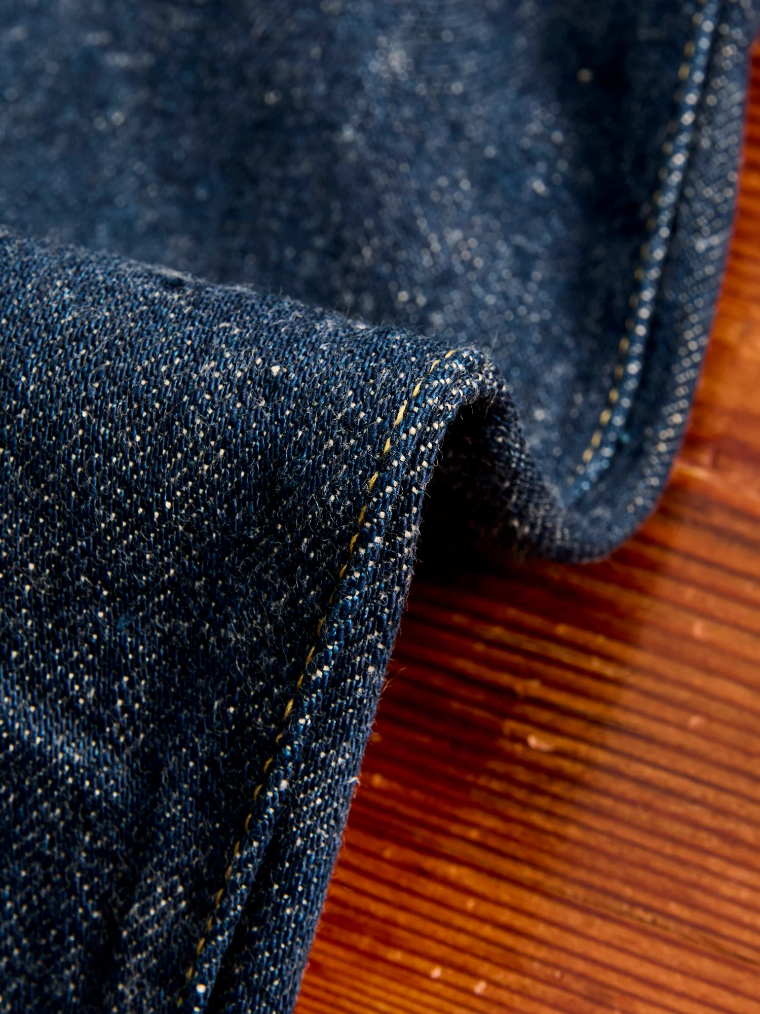 246ZR-ECRU "Secret Denim" 20oz Selvedge Denim - Clean Straight Fit - Image 10