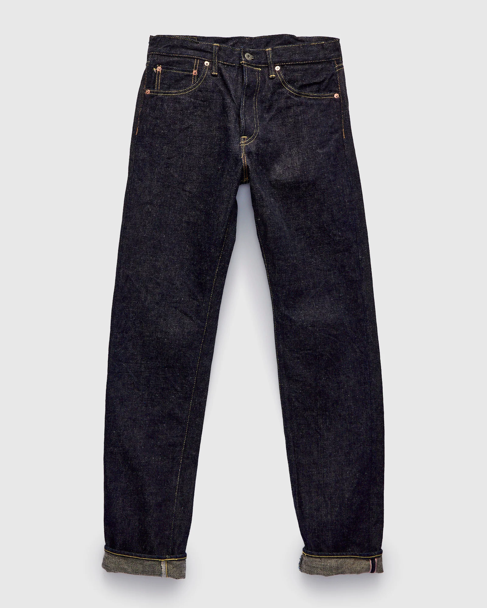 246-DIZR "Dark Indigo Secret Denim" 20oz Selvedge Denim - Clean Straight Fit - Image 2