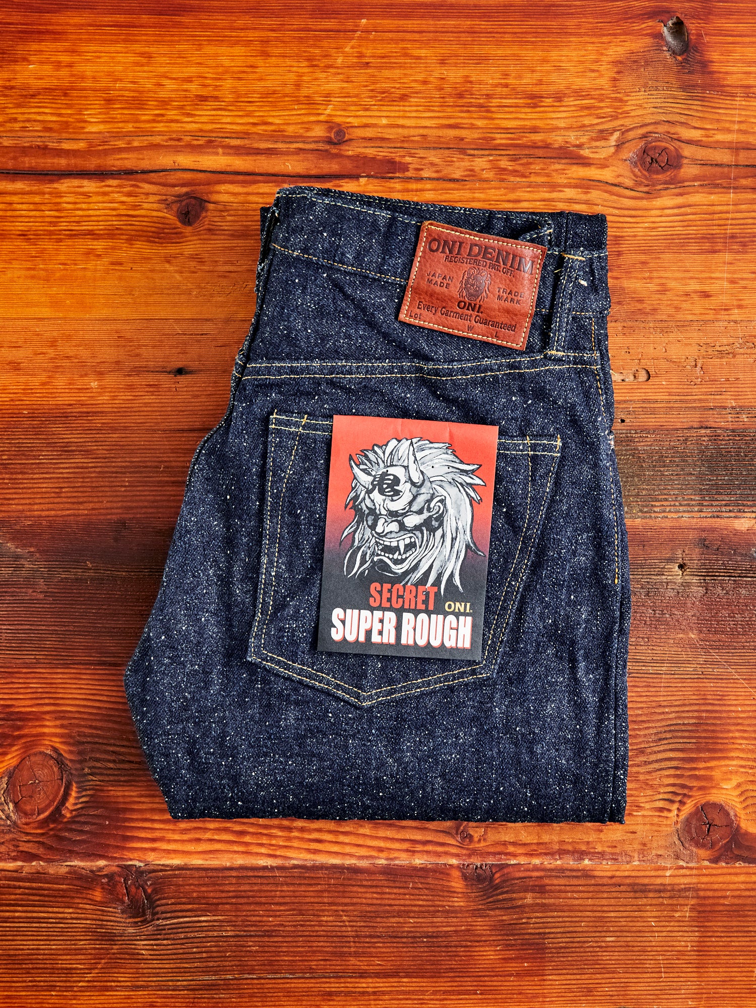 246SESR "Secret Super Rough Denim" 20oz Selvedge Denim - Clean Straight Fit - Image 2