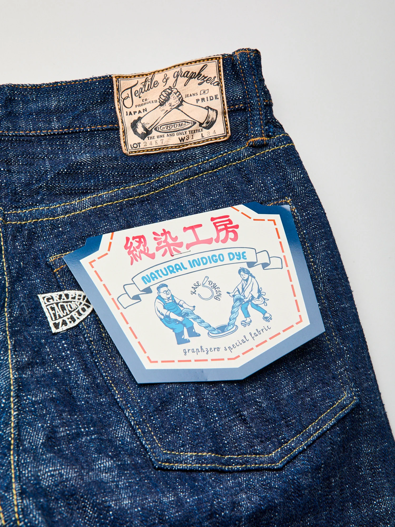 "Blue Indigo Skein Dyeing" 15oz Kasezome Selvedge Denim - Slim Straight Fit - Image 10