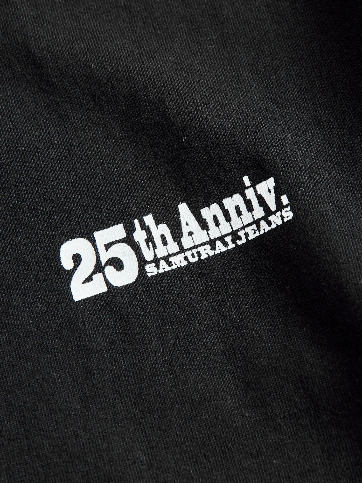"25th Anniversary" Heavyweight T-Shirt in Black - Image 6